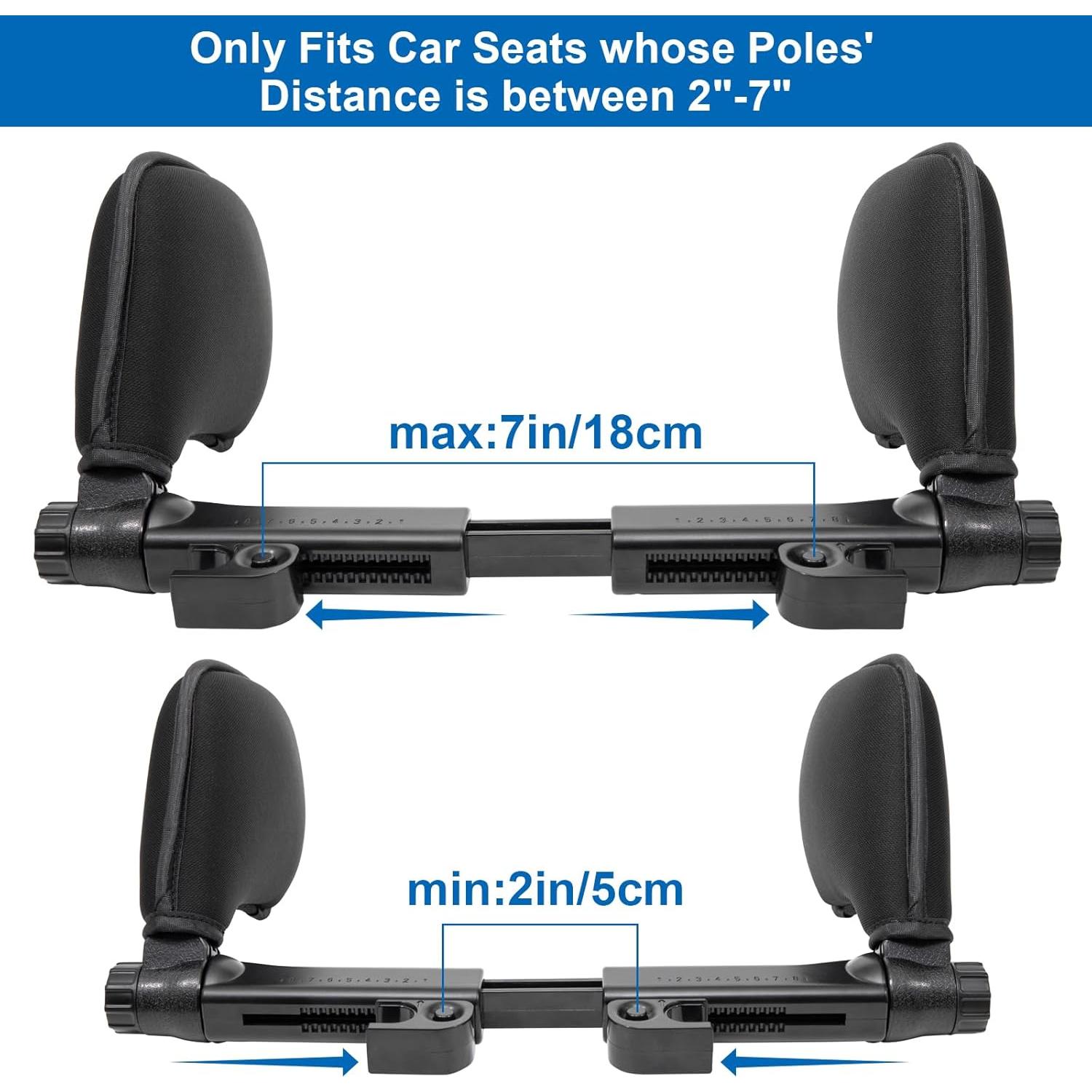 Almohada de viaje ajustable Spurtar para niños - Soporte cabeza