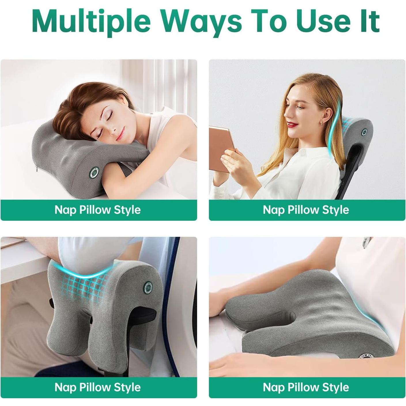 Cojín de Cuello Ergonómico MOONYOOY A210 de Espuma Viscoelástica