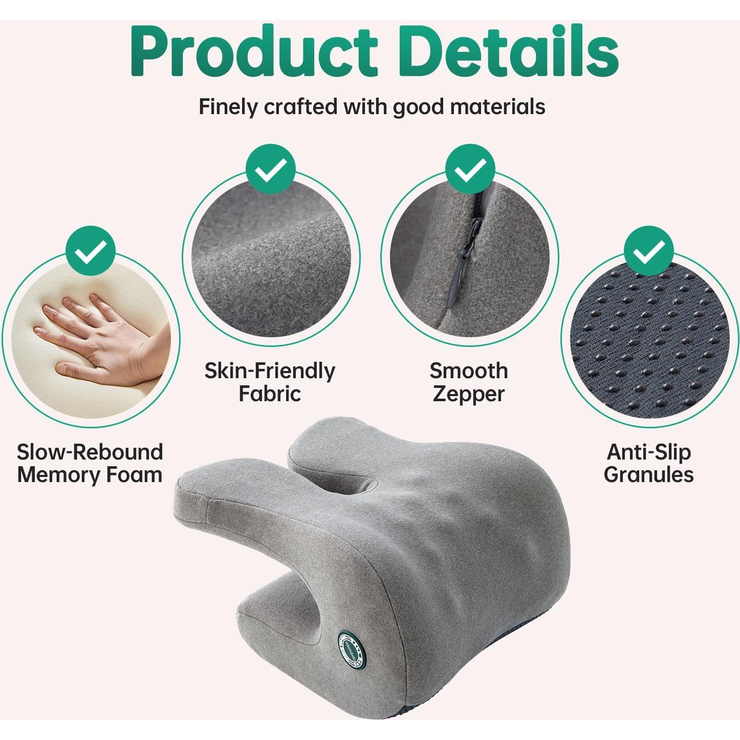 Cojín de Cuello Ergonómico MOONYOOY A210 de Espuma Viscoelástica