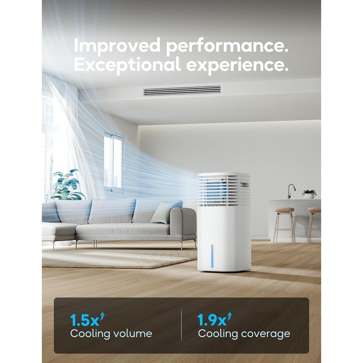 Aire Acondicionado Portátil AEROZY BUMAIDL3W 62.5 cm 65W