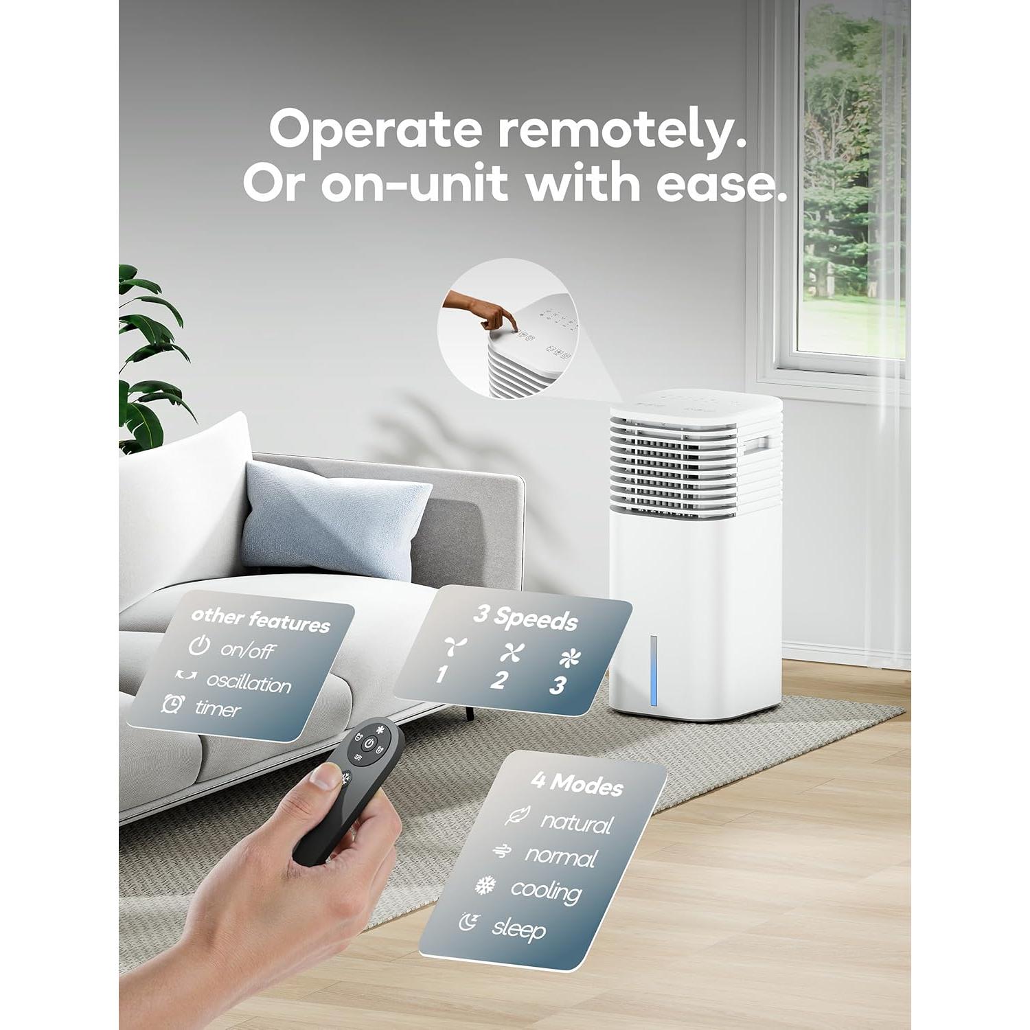 Aire Acondicionado Portátil AEROZY BUMAIDL3W 62.5 cm 65W