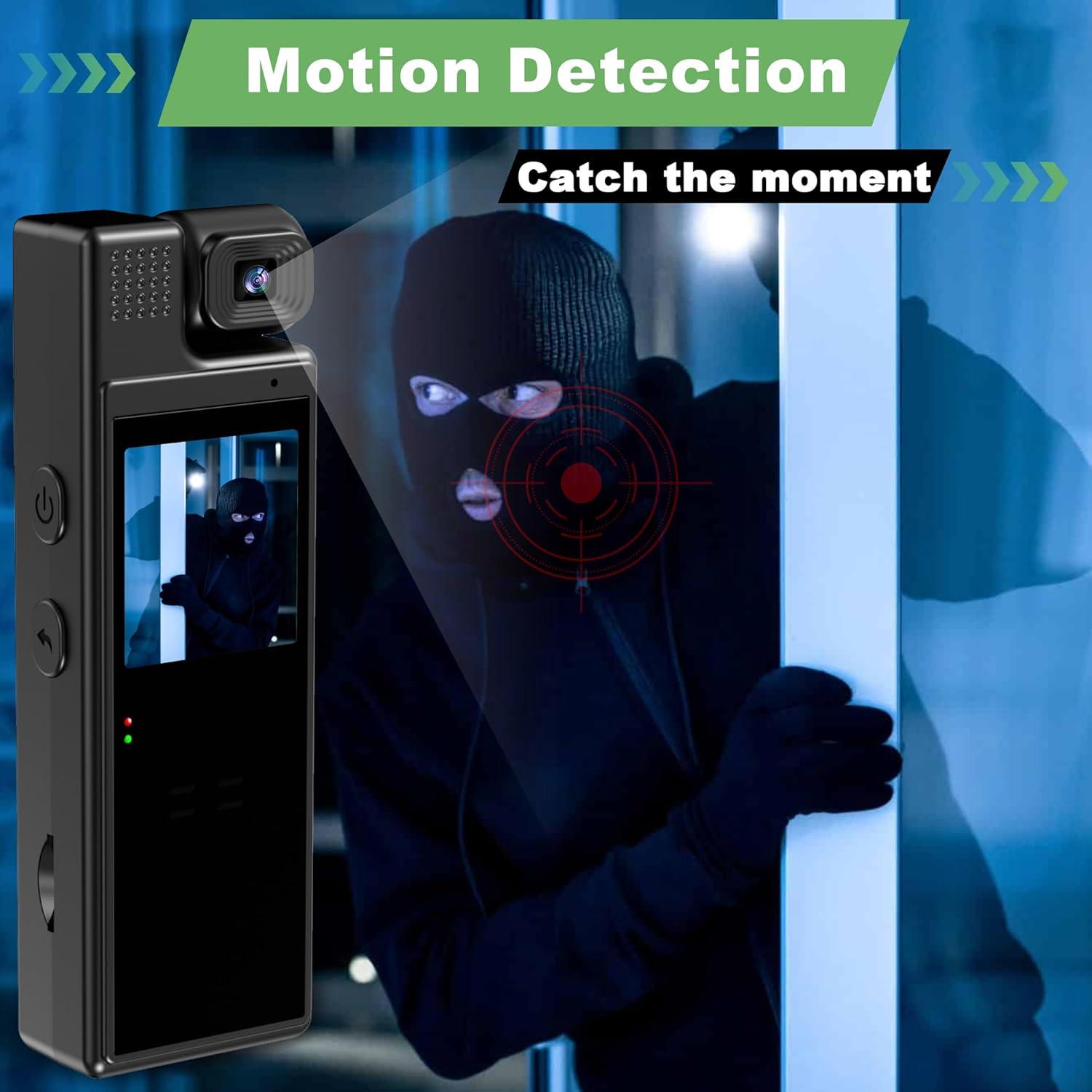 Cámara Corporal Mini HD 1080P Poetele-R con Visión Nocturna