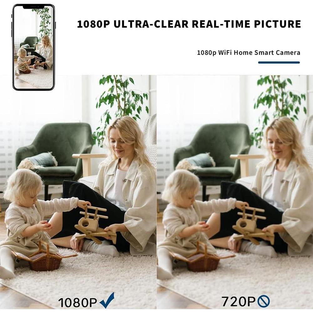 Cámara de Seguridad Inalámbrica ZHOUCXZDA W11 Pro 1080P