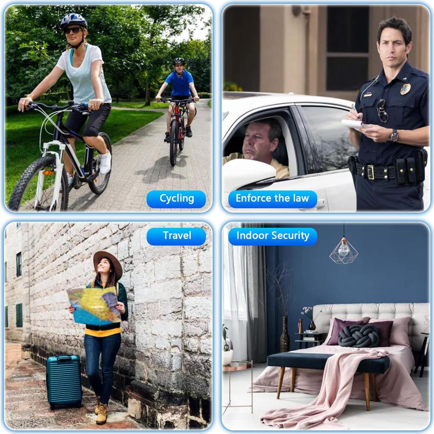 Cámara Corporal Mini Amyway A1 64GB 1080P Visión Nocturna