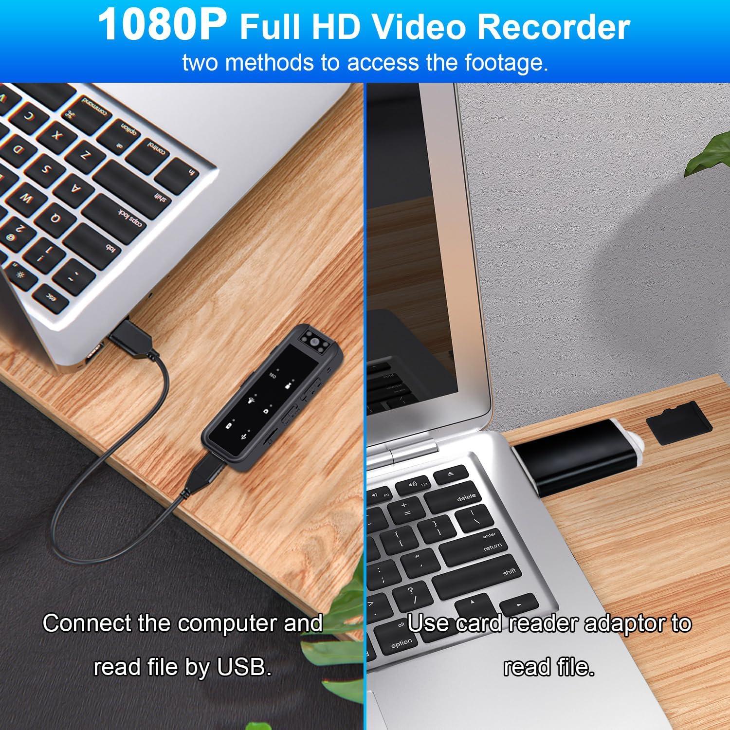 Cámara Corporal Mini Amyway A1 64GB 1080P Visión Nocturna