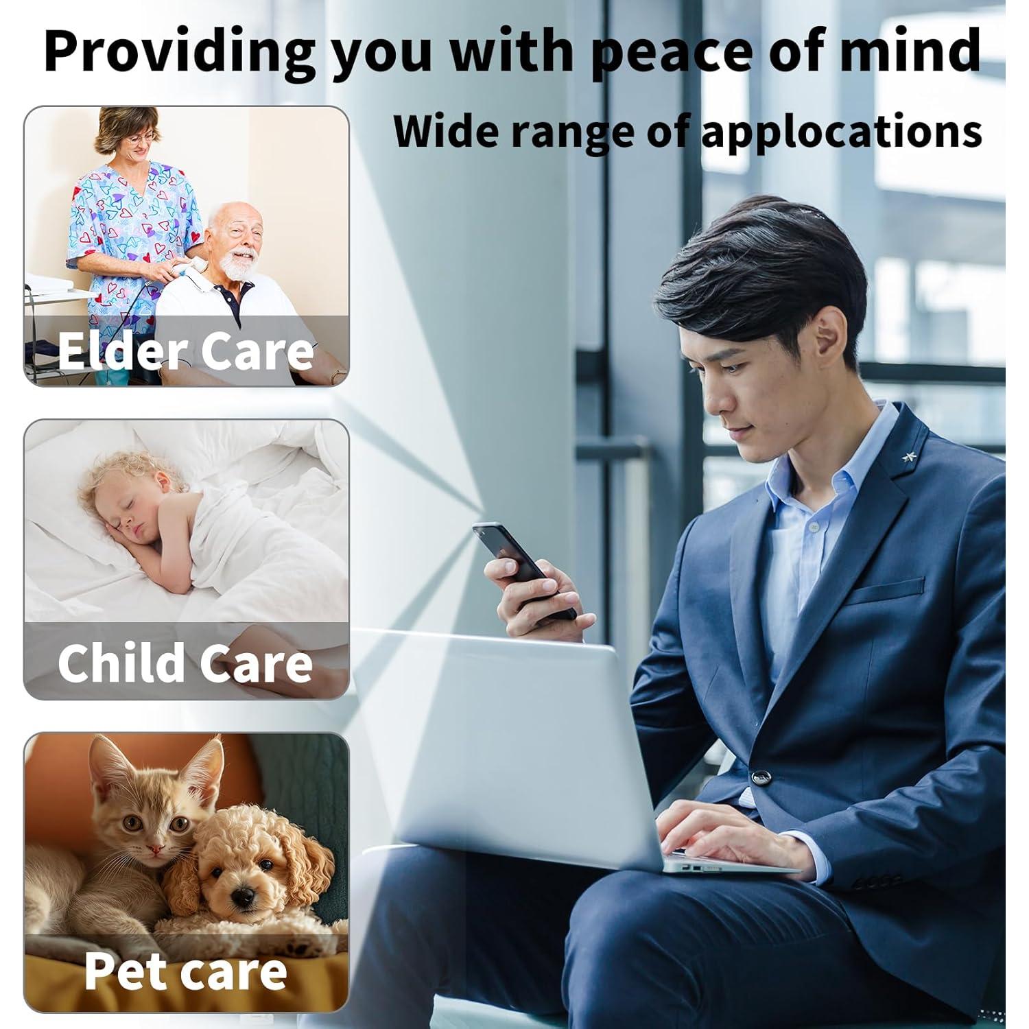 Cámara Oculta WiFi Inalámbrica BFHB HD01 - Seguridad 2K HD