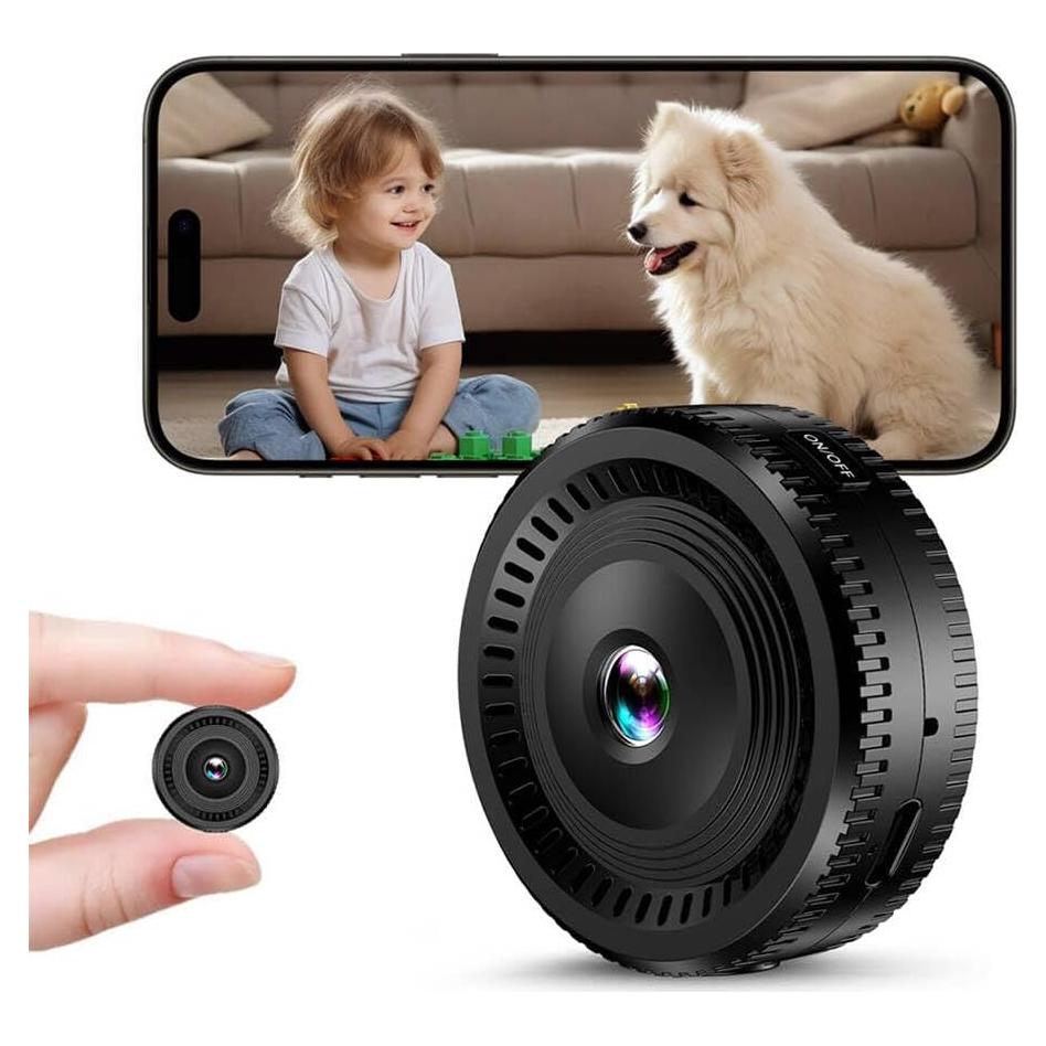 Cámara de Seguridad WiFi HD 1080P DUHPLL con Visión Nocturna