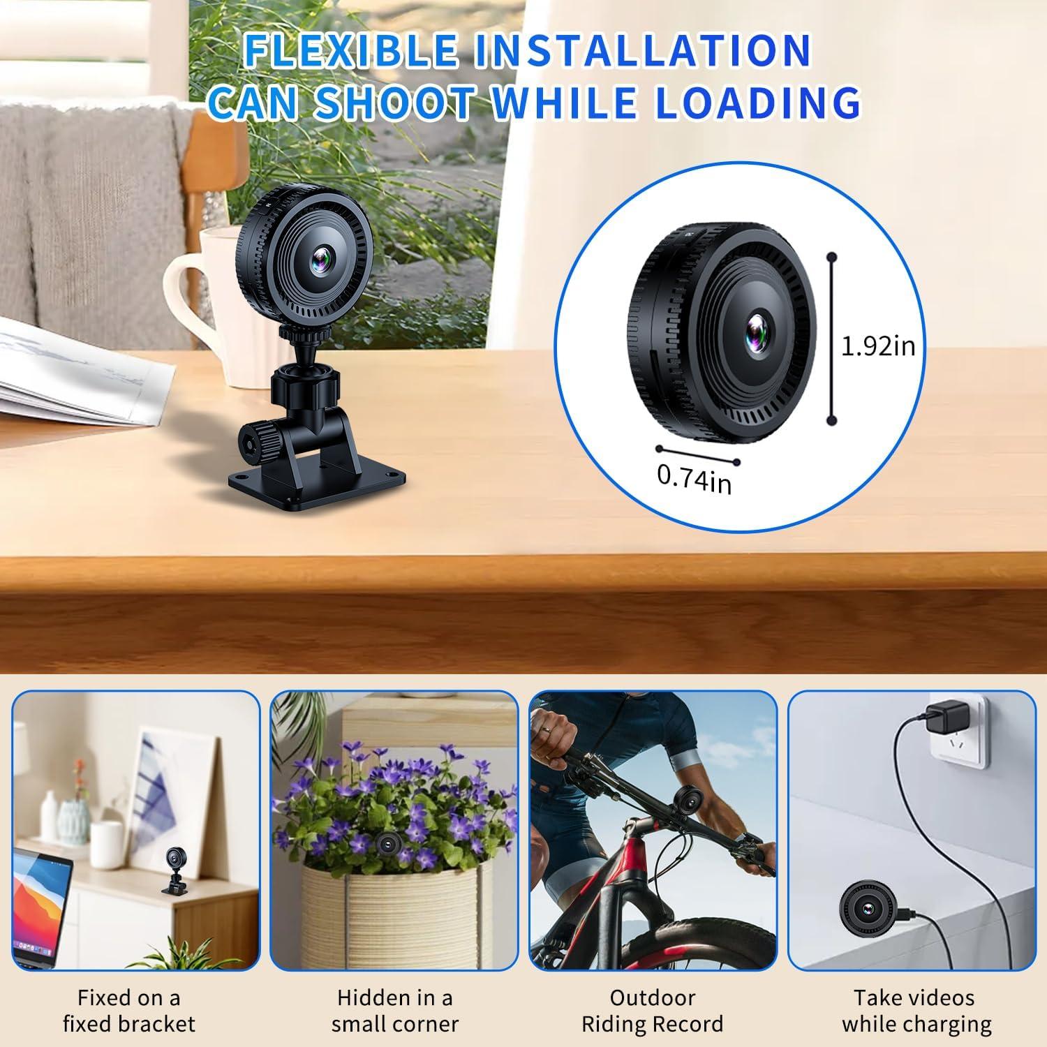 Cámara de Seguridad WiFi HD 1080P DUHPLL con Visión Nocturna