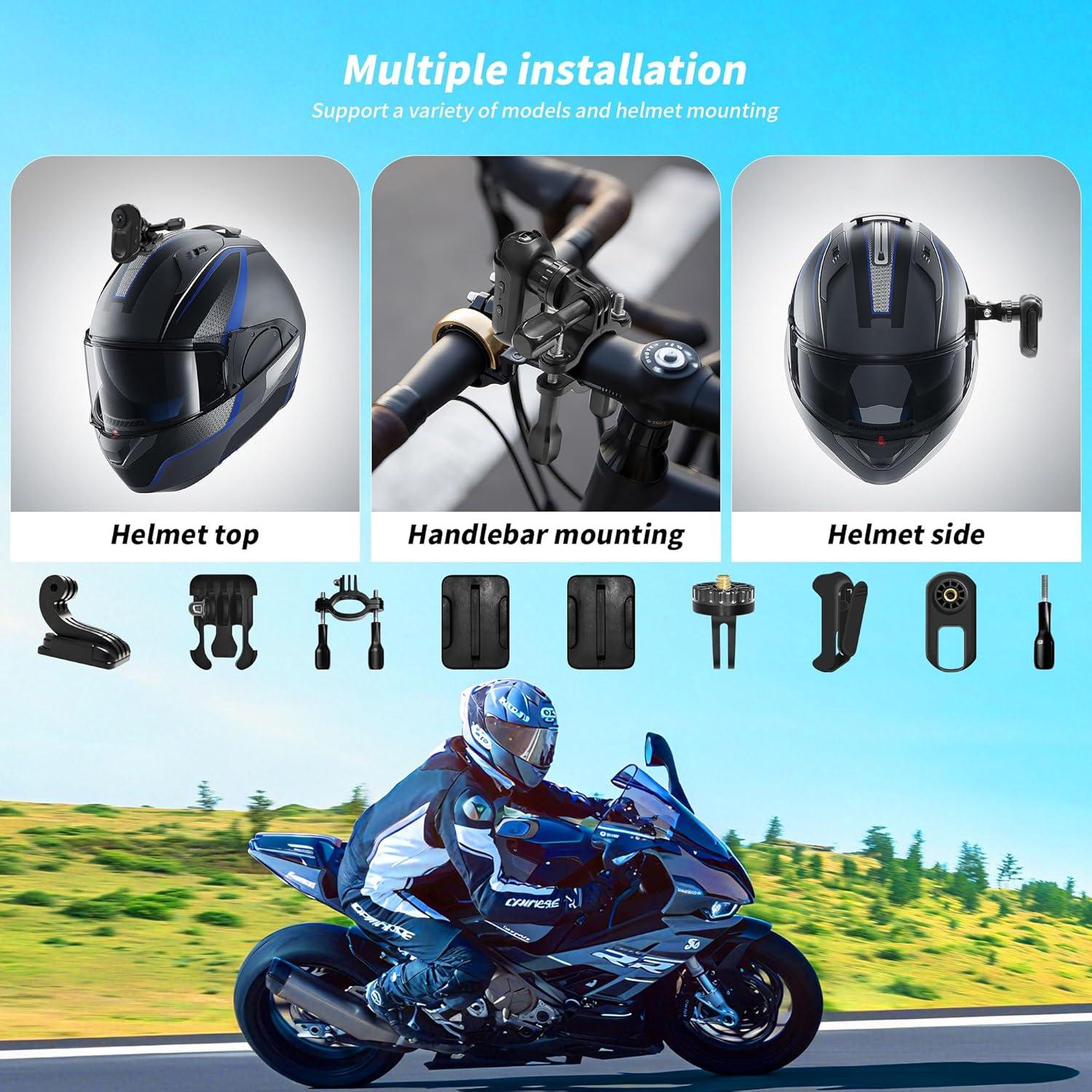 Cámara Mini DV Asdanalili 1080P Portátil con Soporte