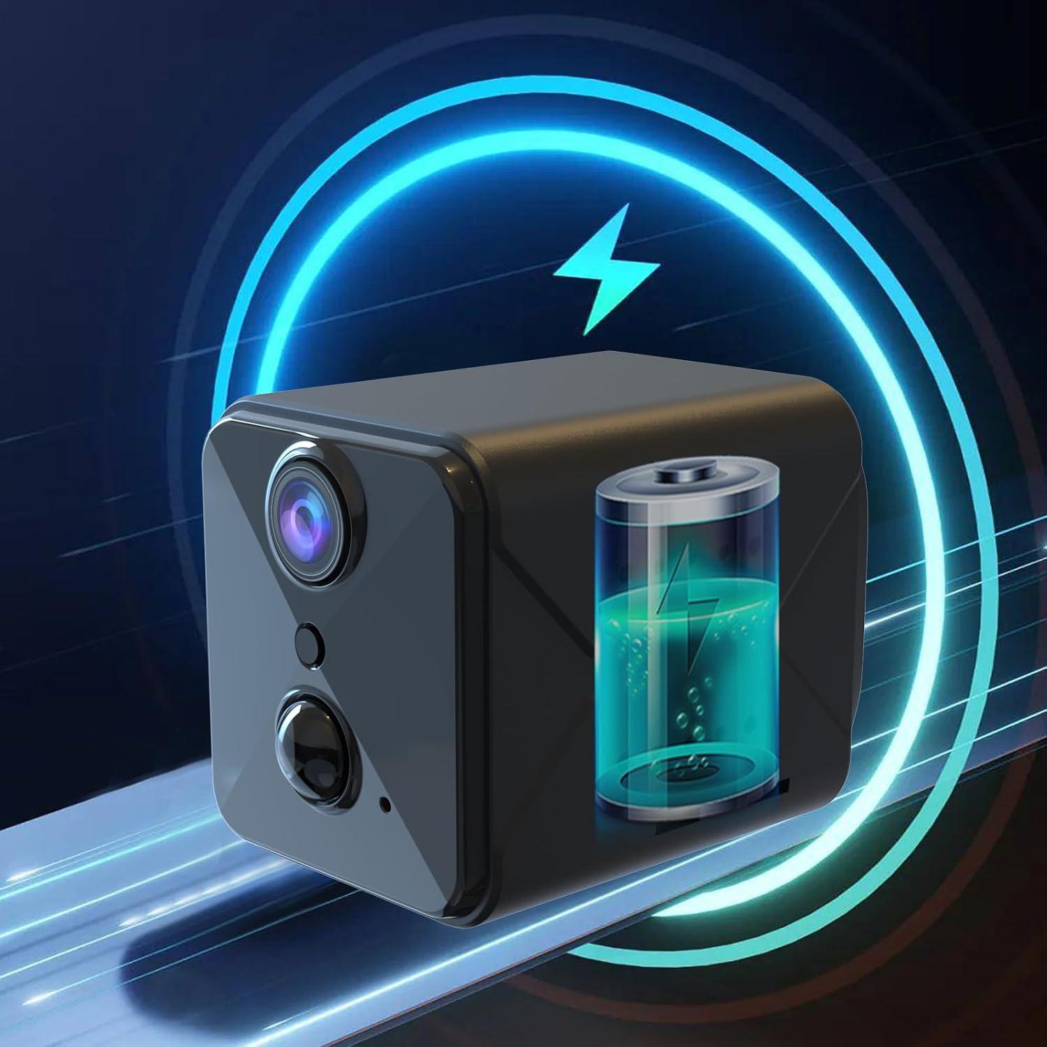 Cámara de Seguridad Inalámbrica Aidowocam B16 4K HD con Visión Nocturna