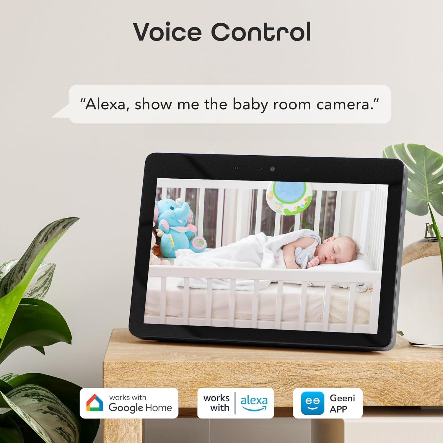 Cámaras de Seguridad Geeni Mini 1080P 2-Pack con Detección de Movimiento