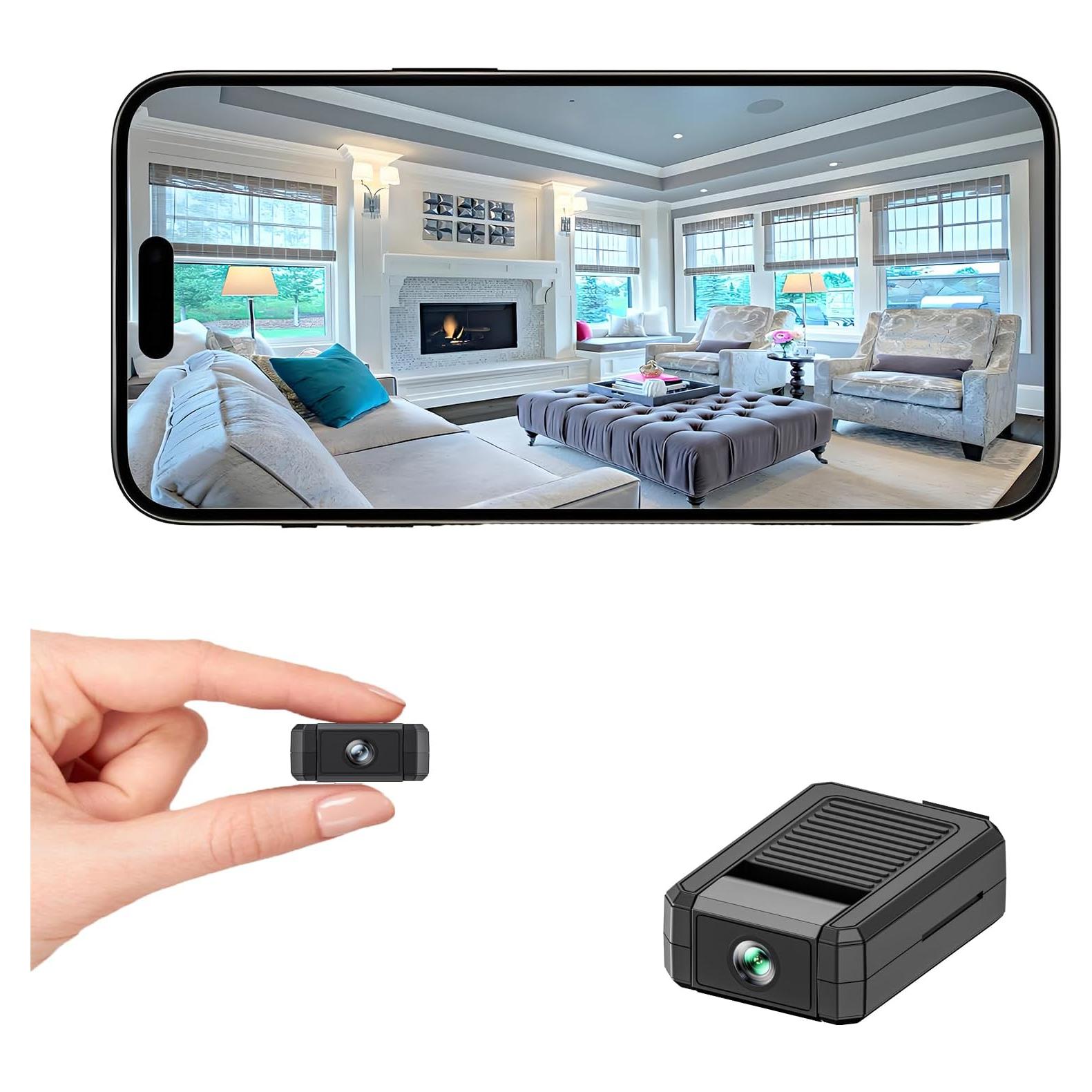 Mini Cámara HD WiFi HowKow J16 con Visión Nocturna 1080p