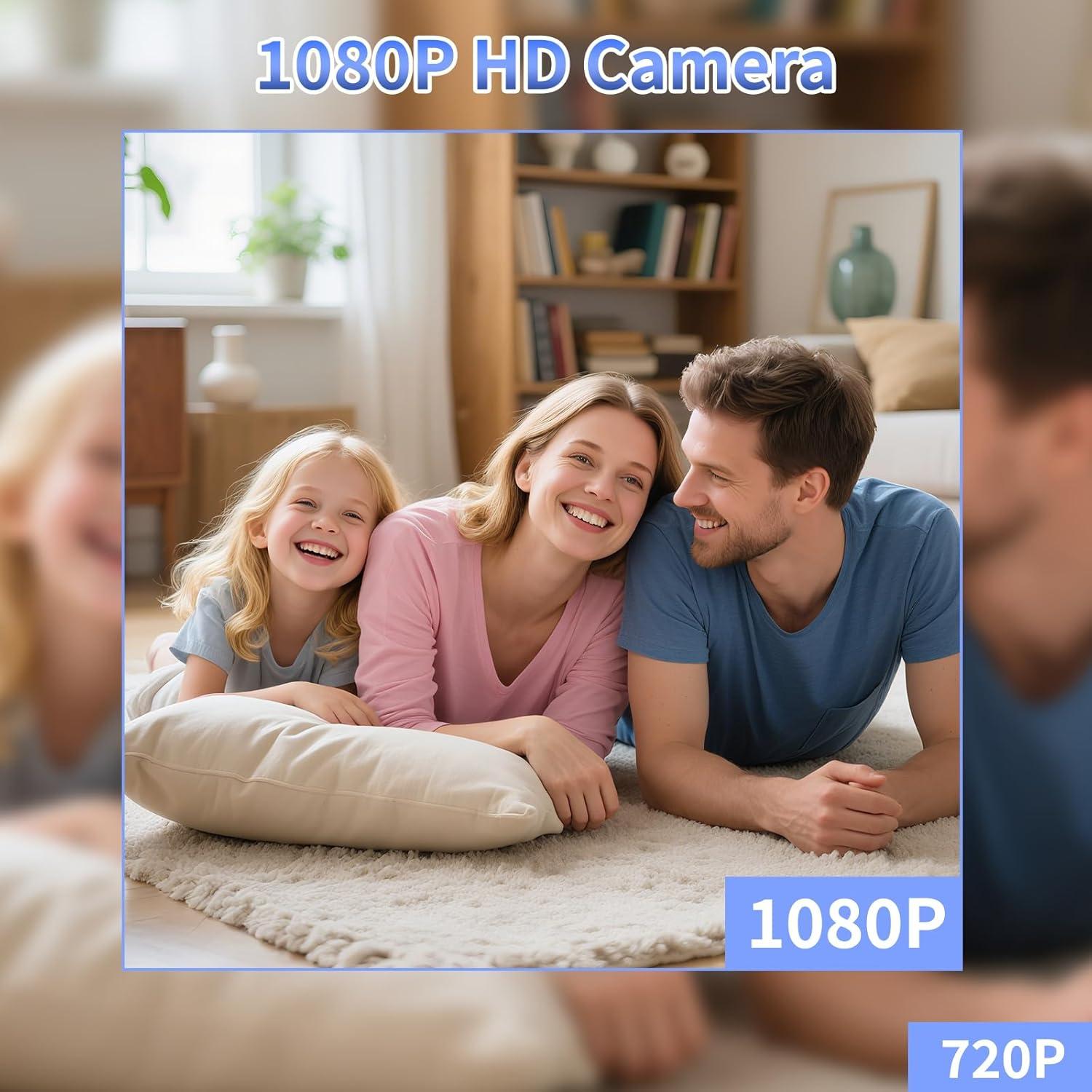 Mini Cámara HD WiFi HowKow J16 con Visión Nocturna 1080p