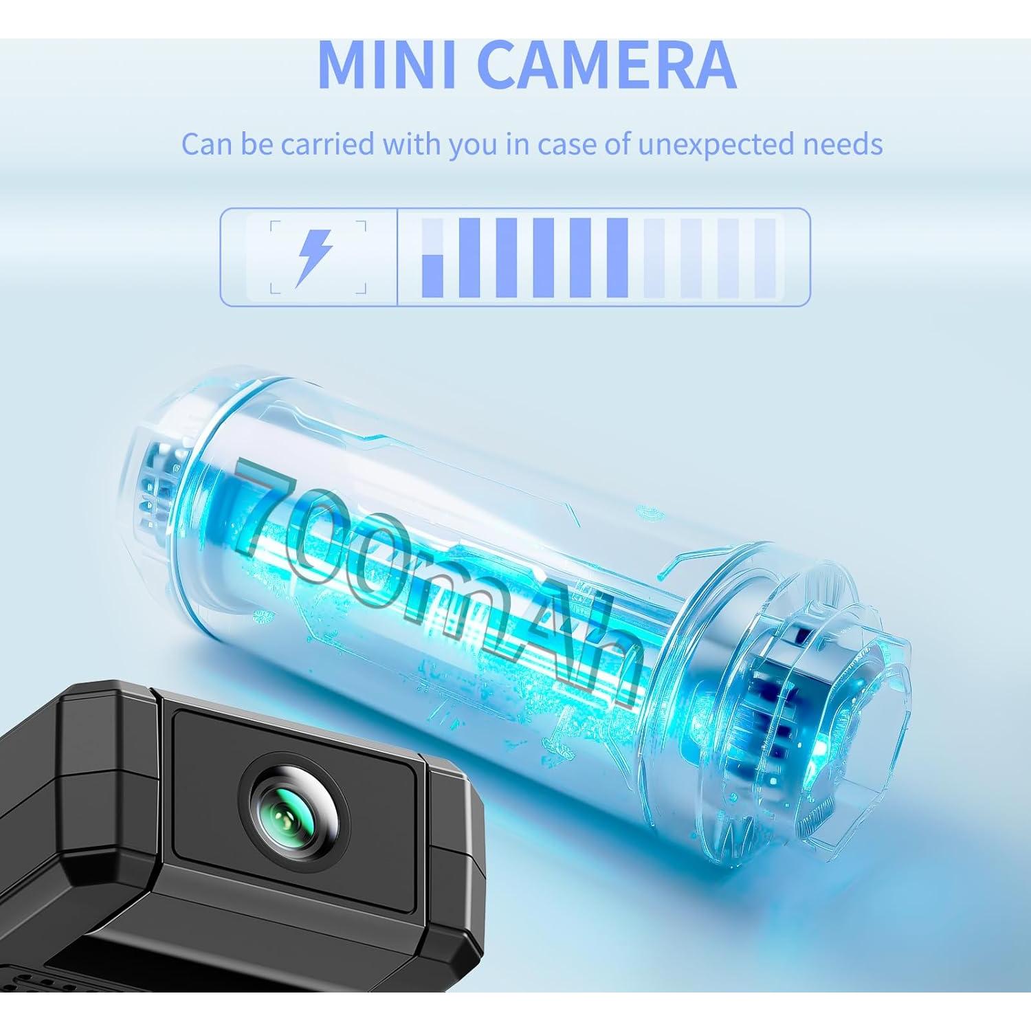 Mini Cámara HD WiFi HowKow J16 con Visión Nocturna 1080p