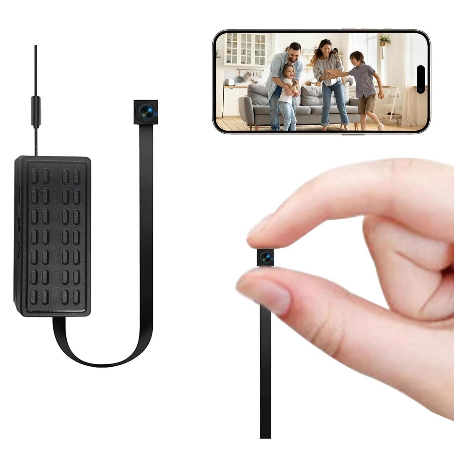 Cámara Nanny Inalámbrica NJINALW HD 1080P Mini Oculta