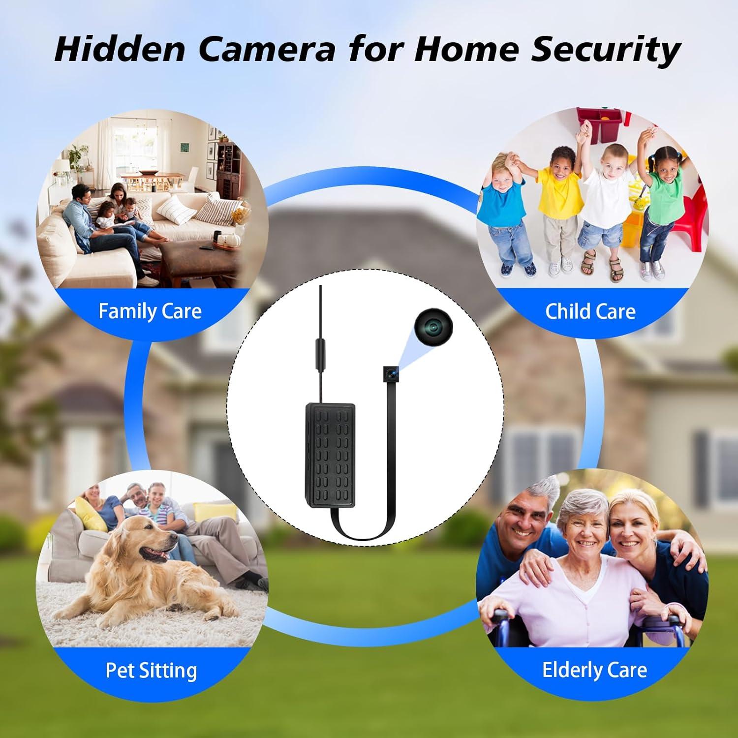 Cámara Nanny Inalámbrica NJINALW HD 1080P Mini Oculta