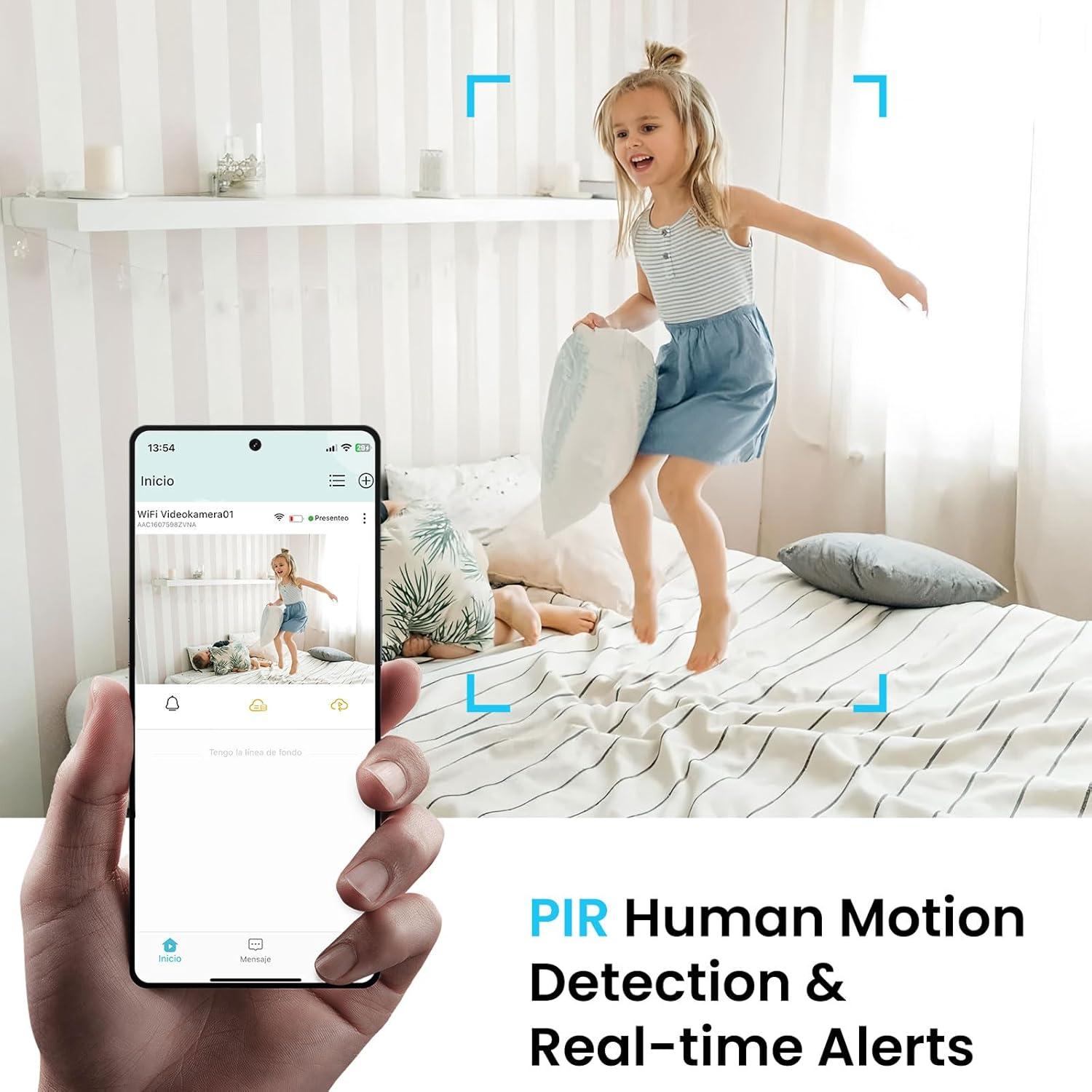 Cámara de Seguridad WiFi 4K Javiscam C3 con Visión Nocturna