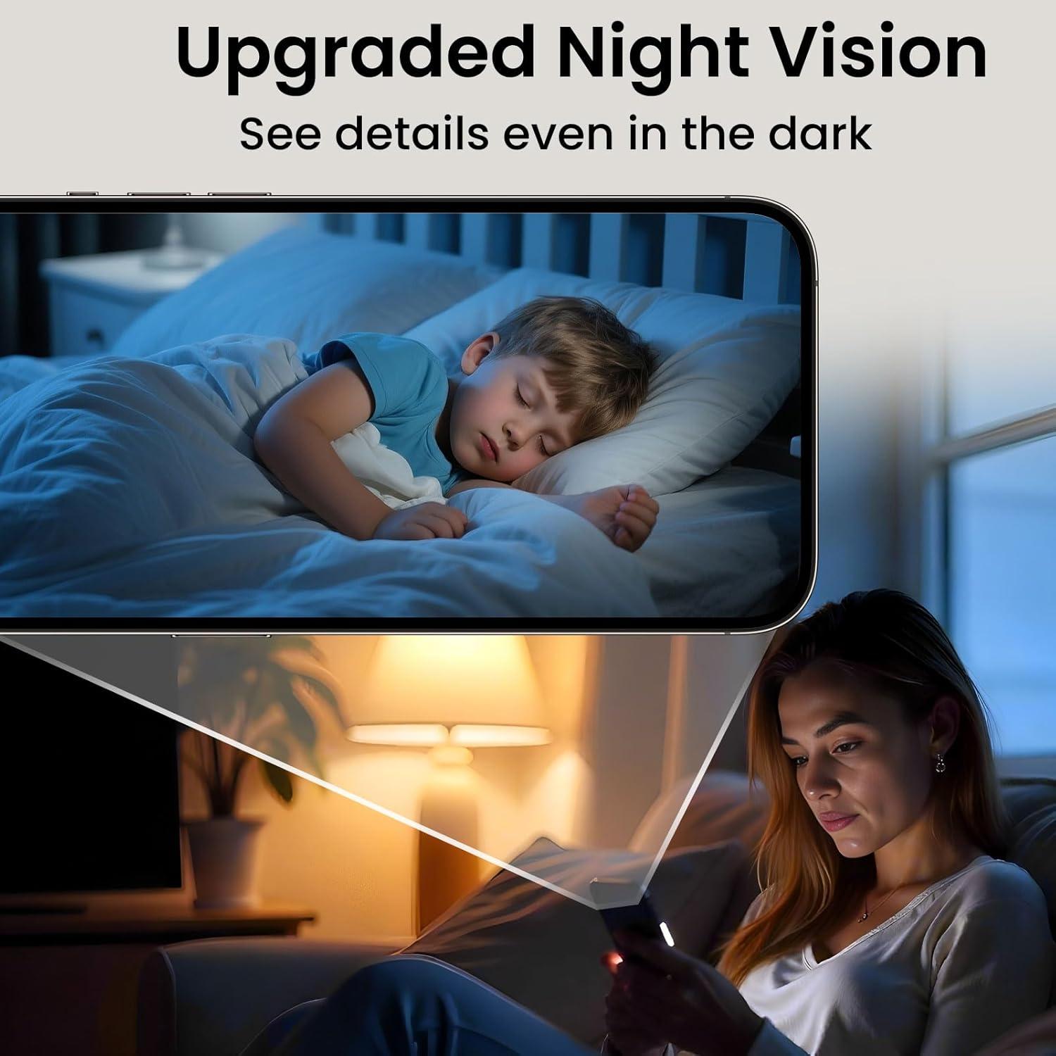 Cámara de Seguridad WiFi 4K Javiscam C3 con Visión Nocturna