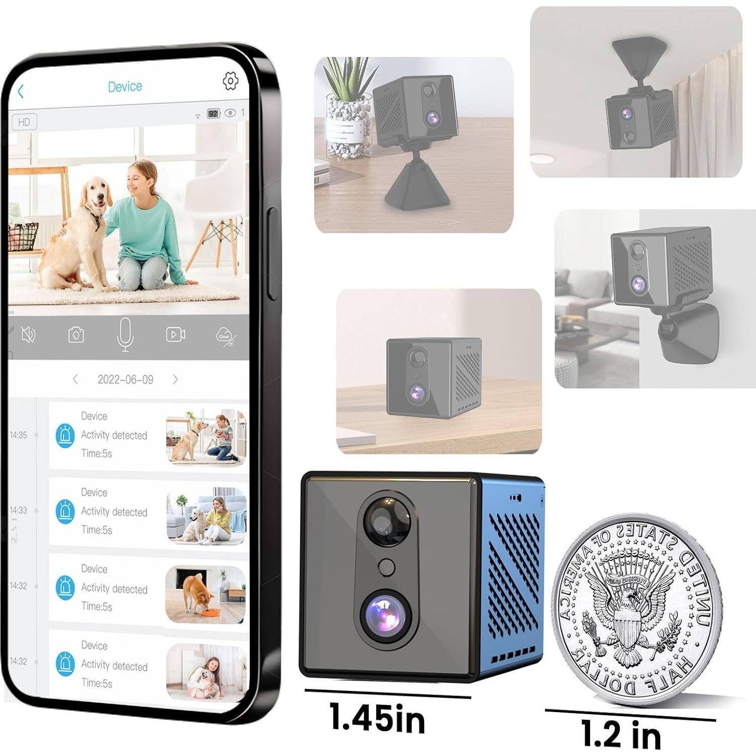 Cámara de Seguridad WiFi 4K Javiscam C3 con Visión Nocturna