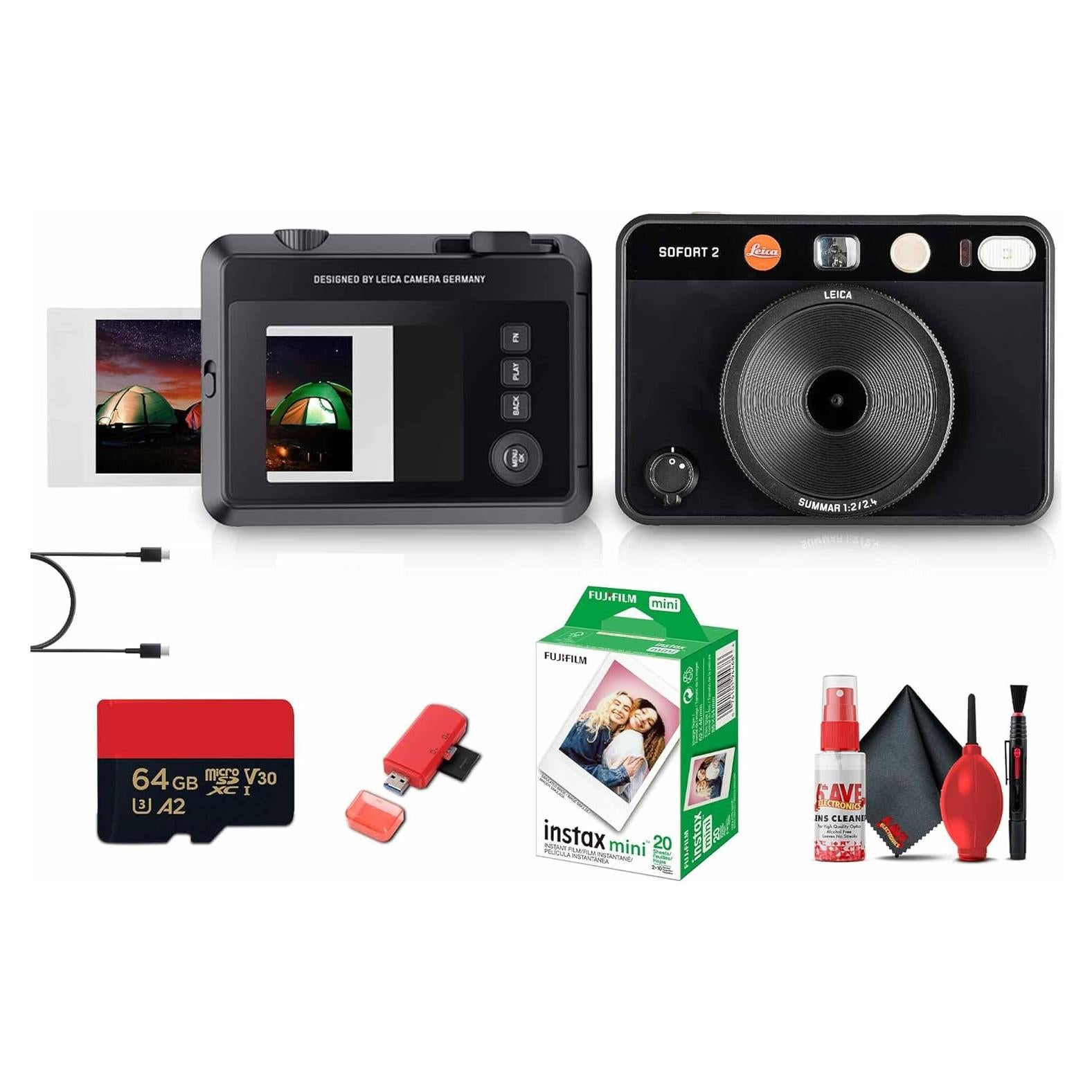 Cámara Instantánea Leica SOFORT 2 Edición Limitada 100 Años