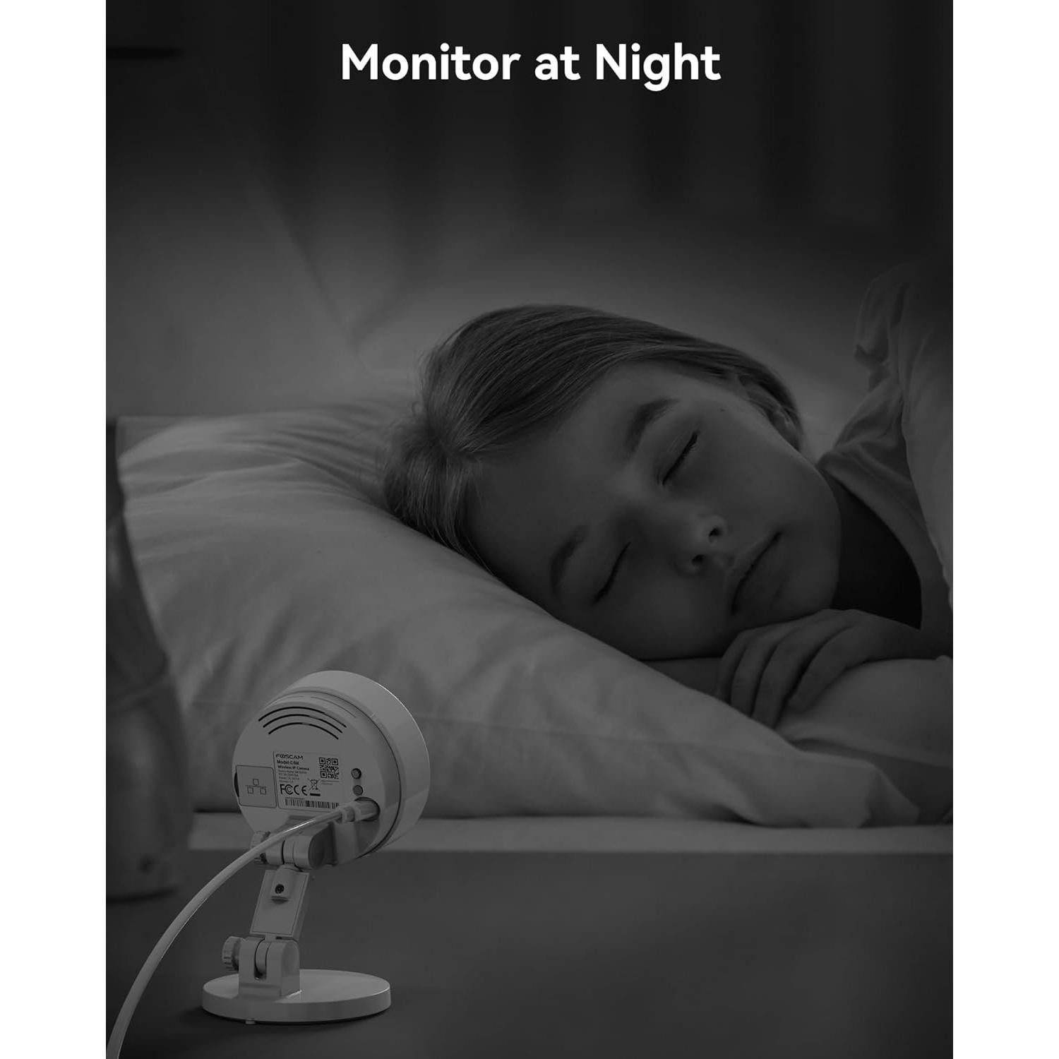 Cámara de Seguridad FOSCAM C5M 3K 5MP WiFi Interior con Zoom 20X