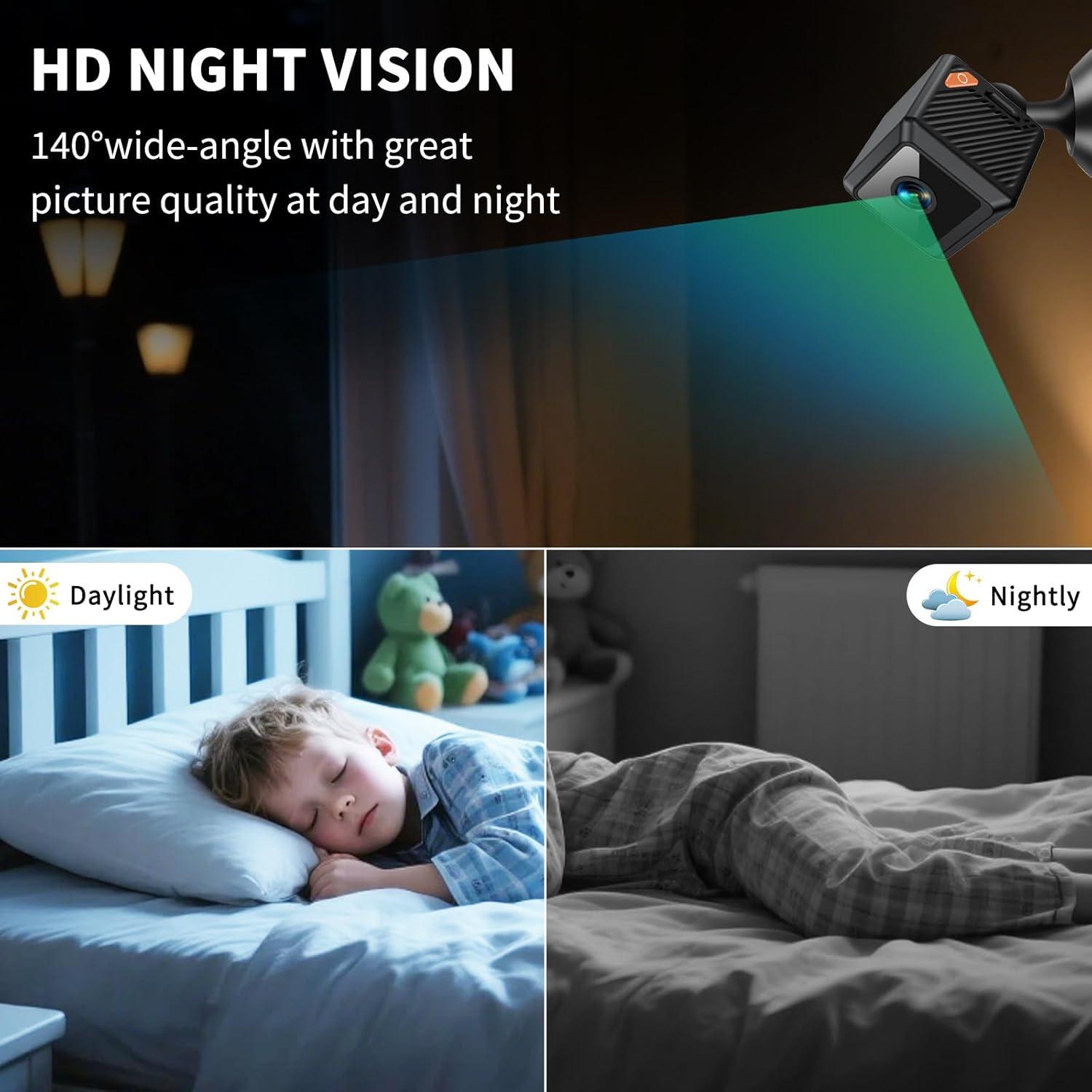 Cámara de Seguridad Inalámbrica Vegoran WS02 1080P WiFi