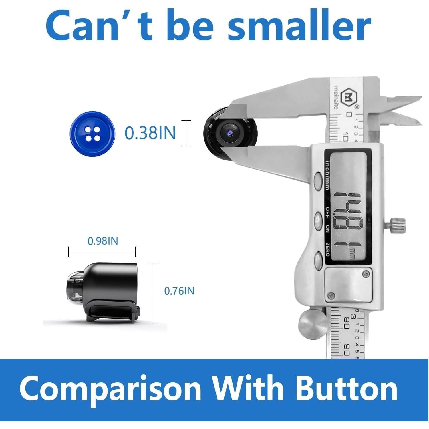 Cámara de Seguridad Inalámbrica Rettru QH5 HD 1080P con Visión Nocturna