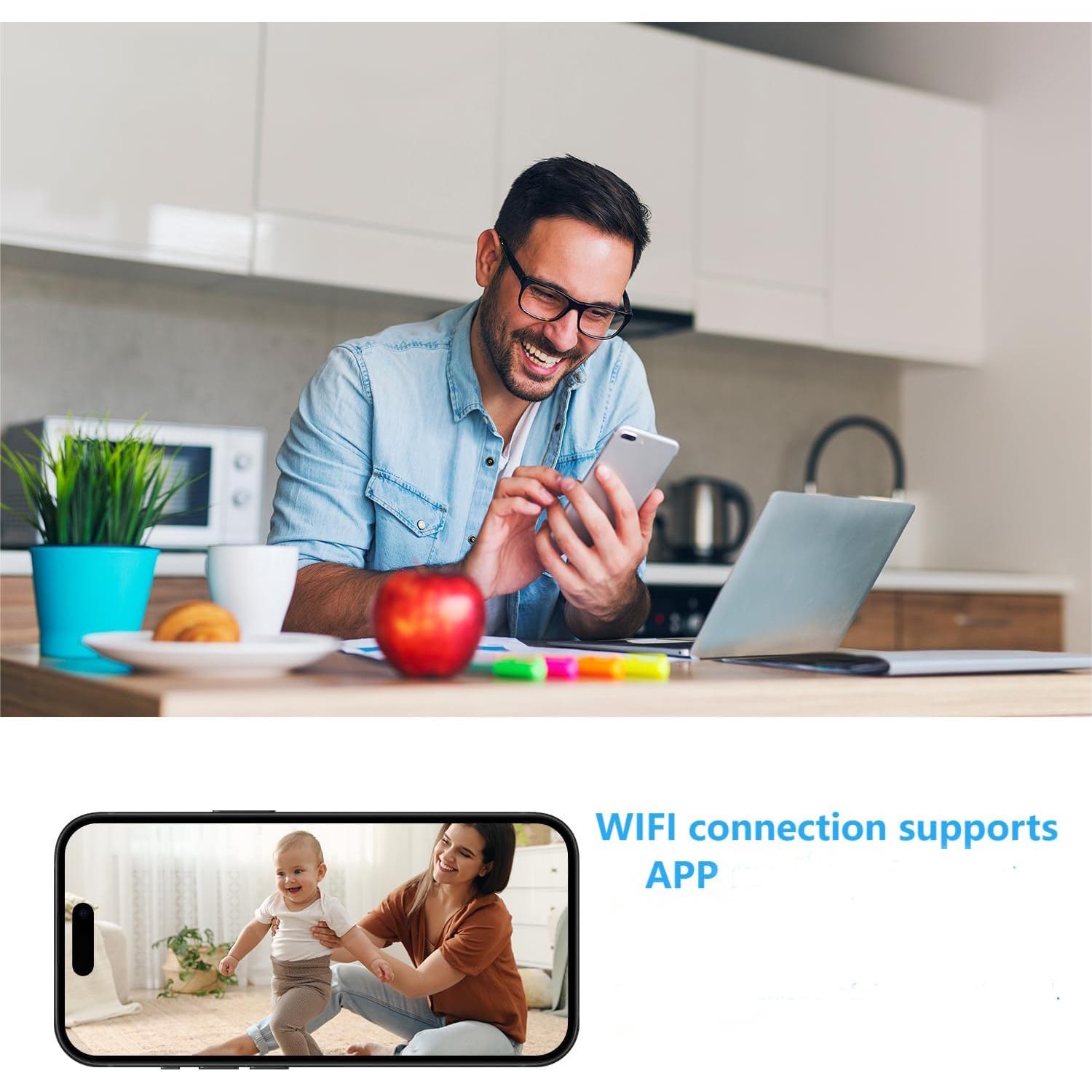 Cámara de Seguridad 4K Inalámbrica LMQPT S11 con Batería