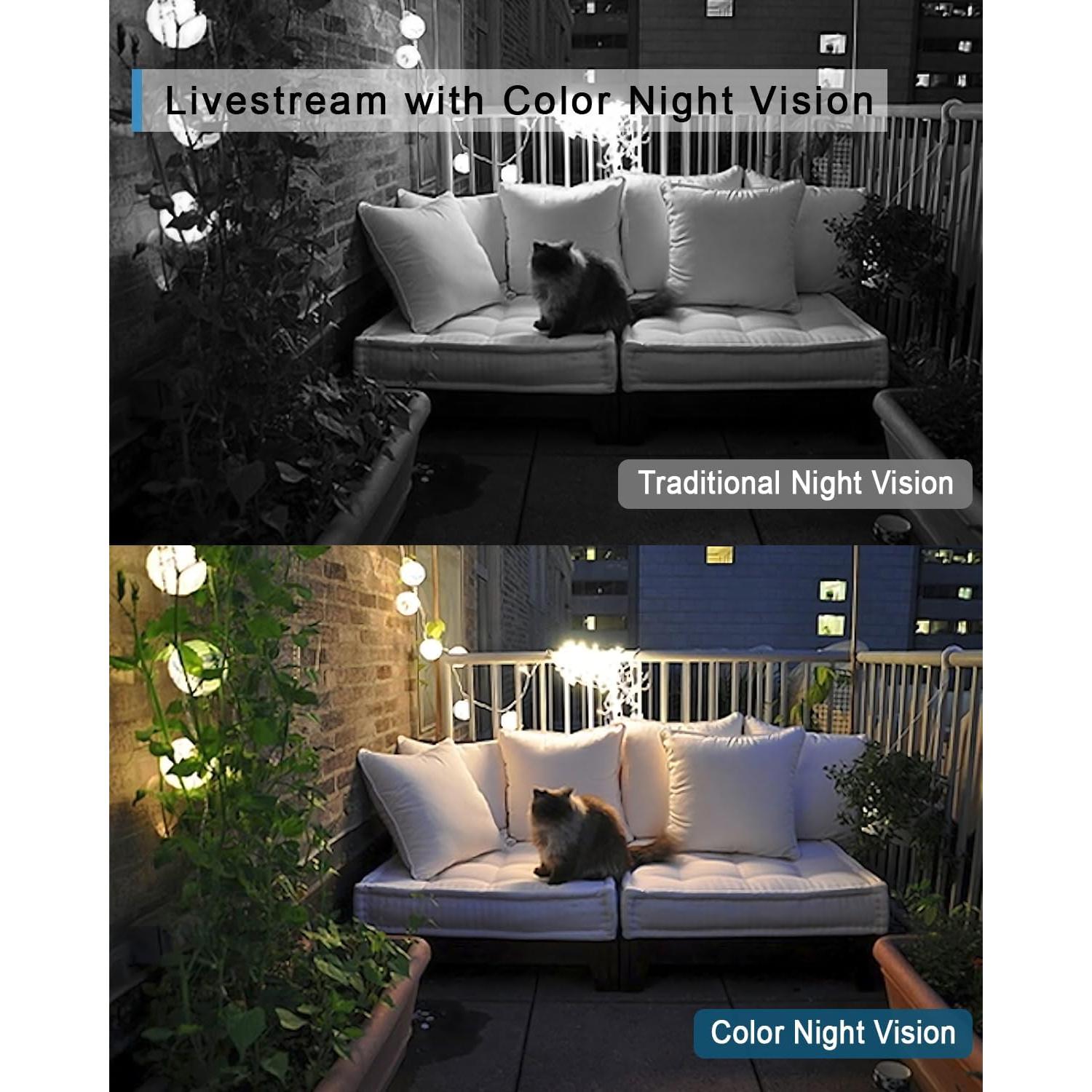 Cámara de Seguridad 4K Inalámbrica LMQPT S11 con Batería