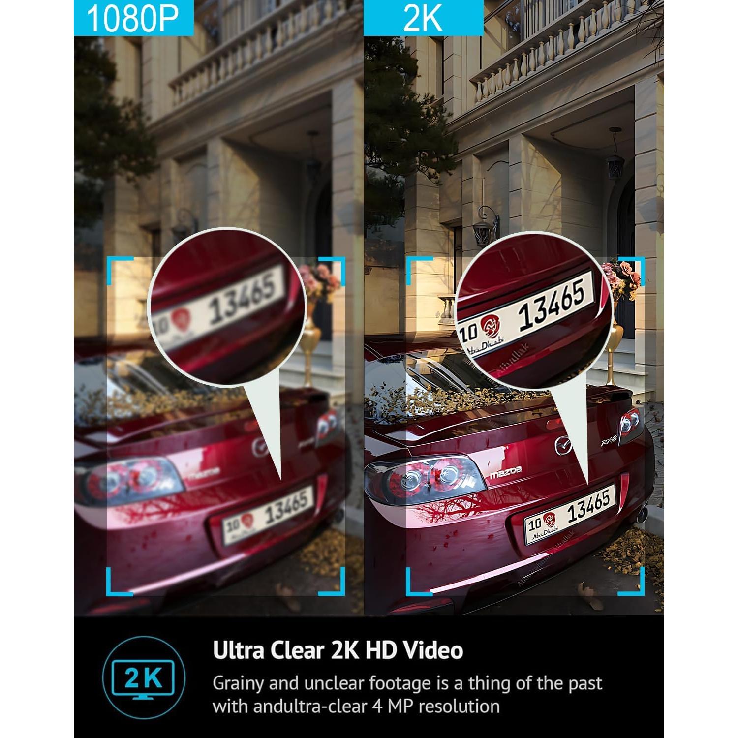 Cámara de Seguridad 4K Inalámbrica LMQPT S11 con Batería