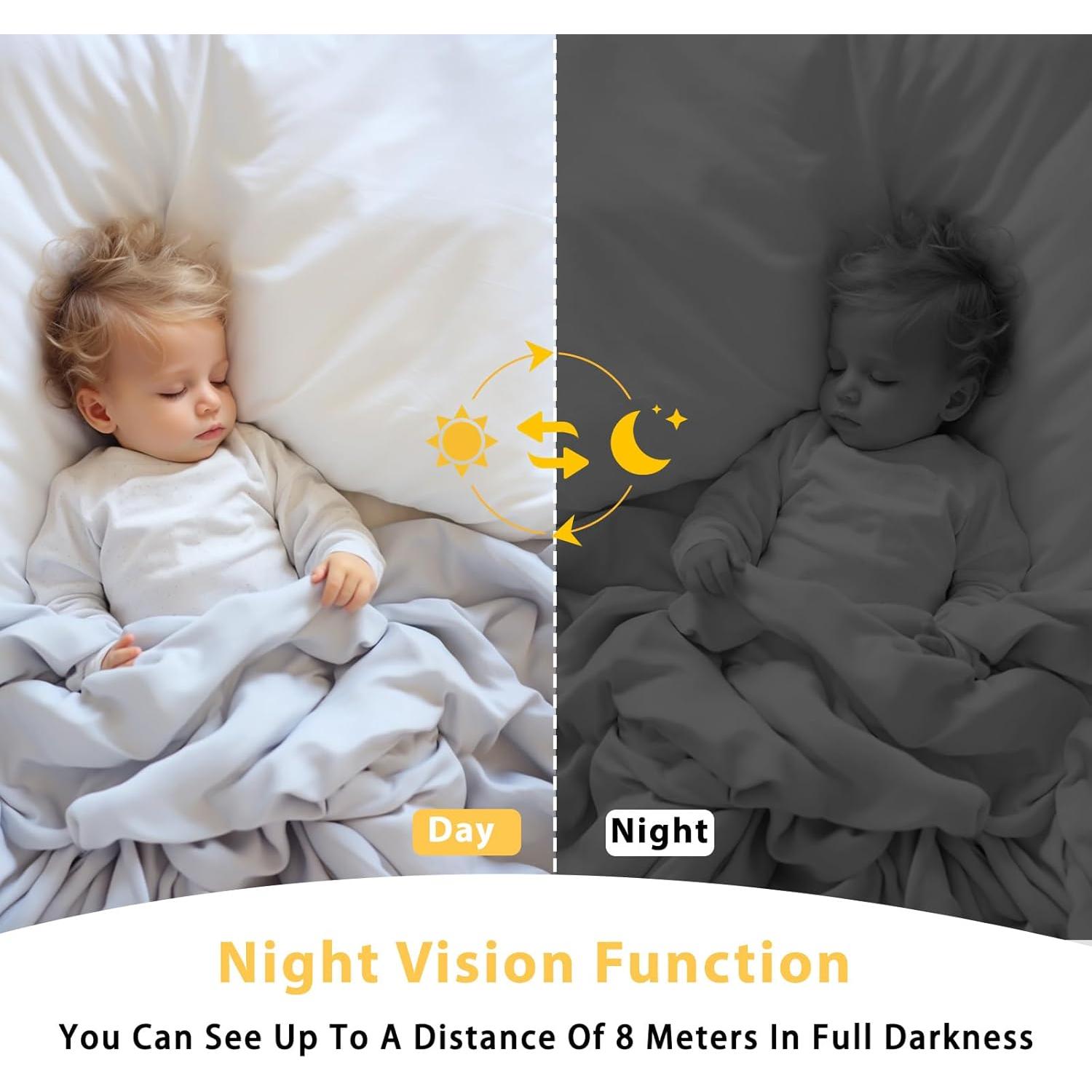 Mini Cámara Inalámbrica 4K Terura con Visión Nocturna y WiFi