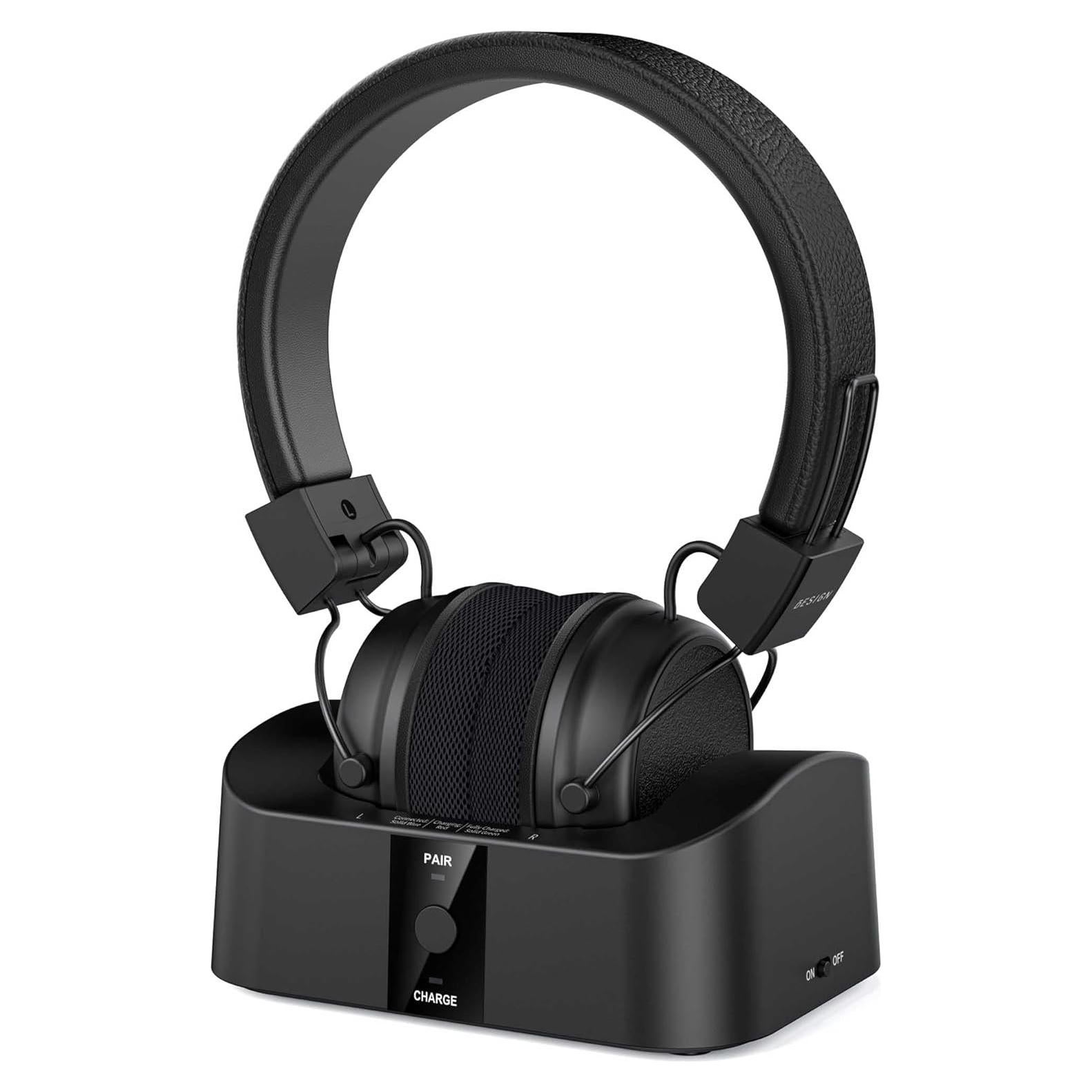 Auriculares Inalámbricos BESIGN BTH02 con Base de Carga Bluetooth