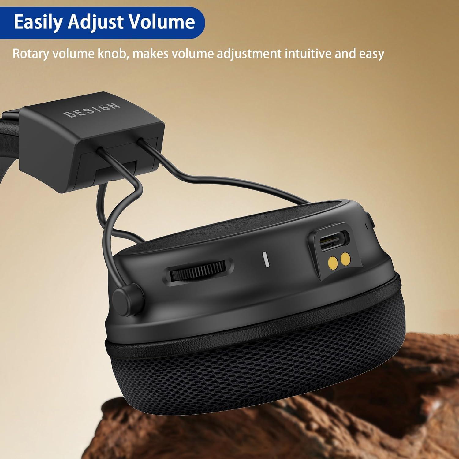 Auriculares Inalámbricos BESIGN BTH02 con Base de Carga Bluetooth