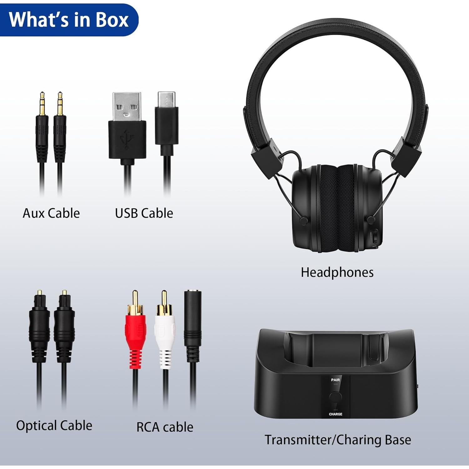 Auriculares Inalámbricos BESIGN BTH02 con Base de Carga Bluetooth