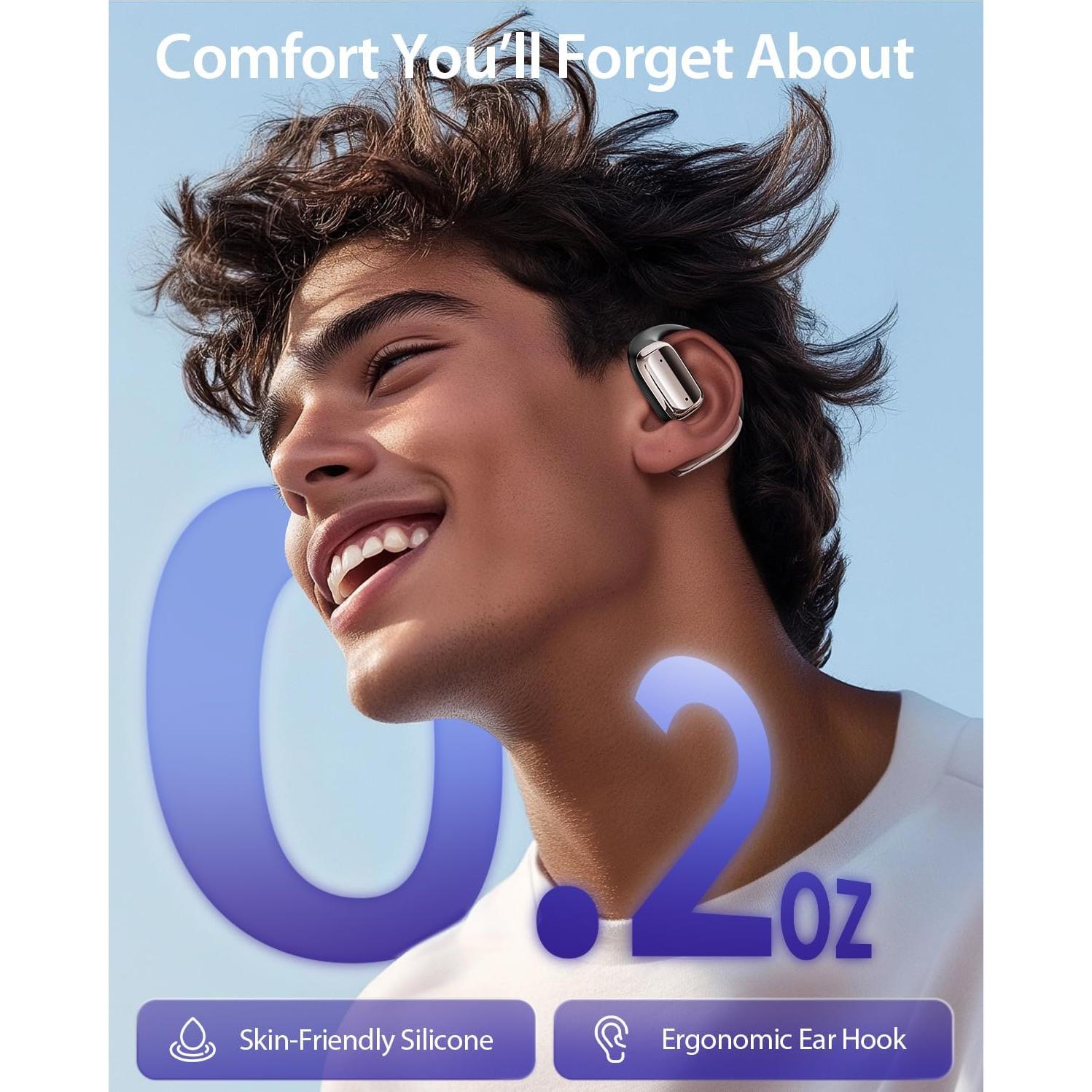 Auriculares Inalámbricos Bluetooth DARONGFENG G303S-BK con Estuche