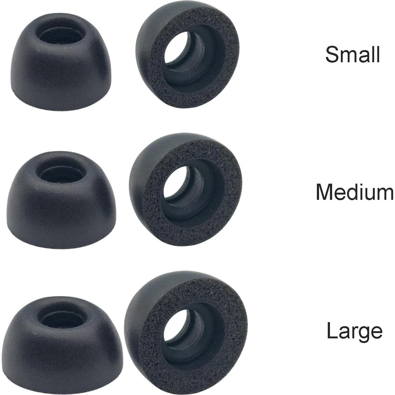 Espumas de Reemplazo Klowcok para Auriculares Anker Soundcore S/M/L