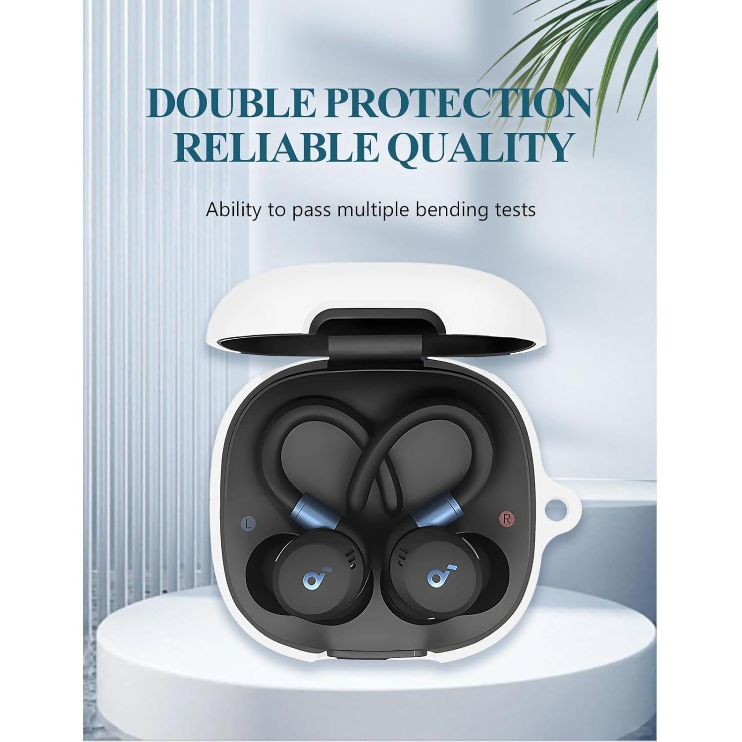 Funda de Silicona Anker Sport X20 con Mosquetón y Kit de Limpieza