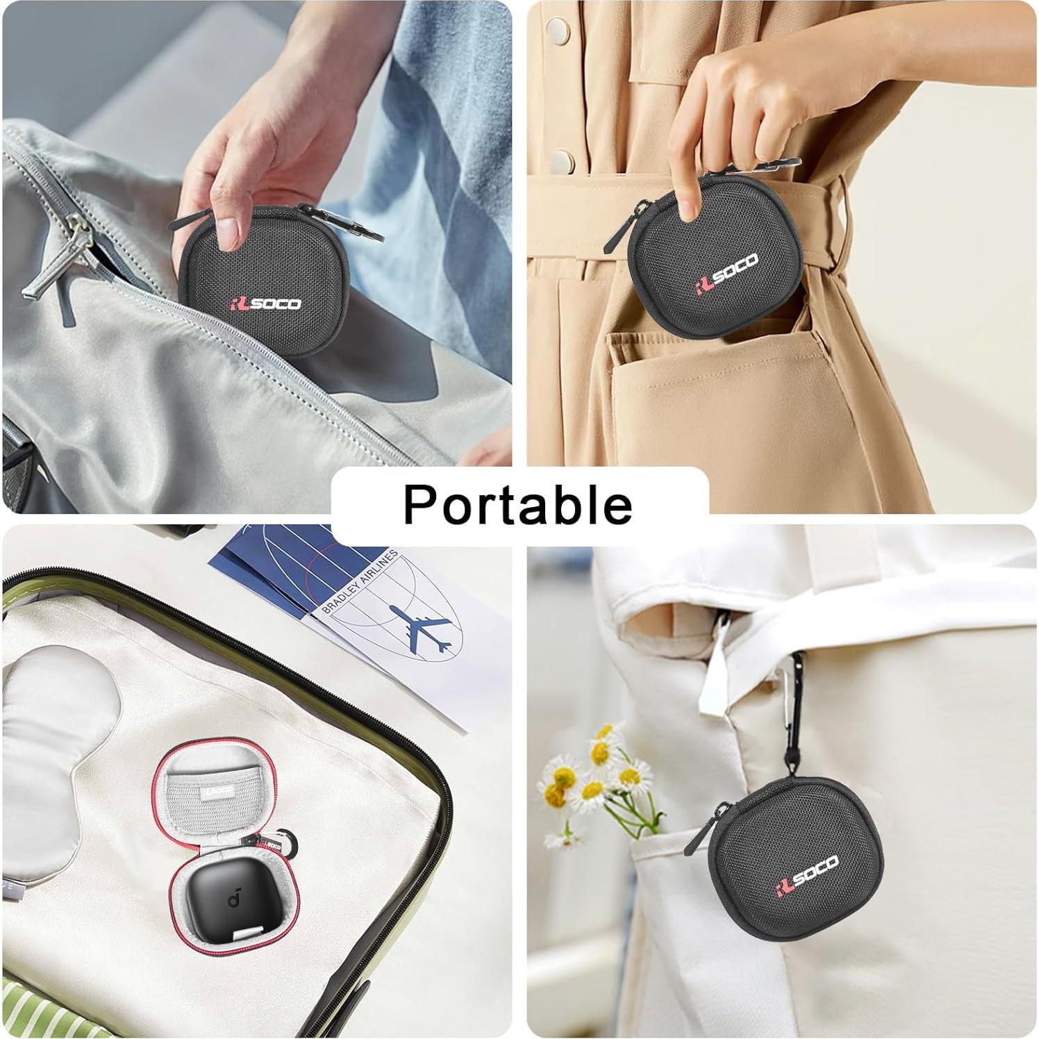 Funda Dura RLSOCO para Anker Soundcore Sport X20 y Liberty 4 Pro