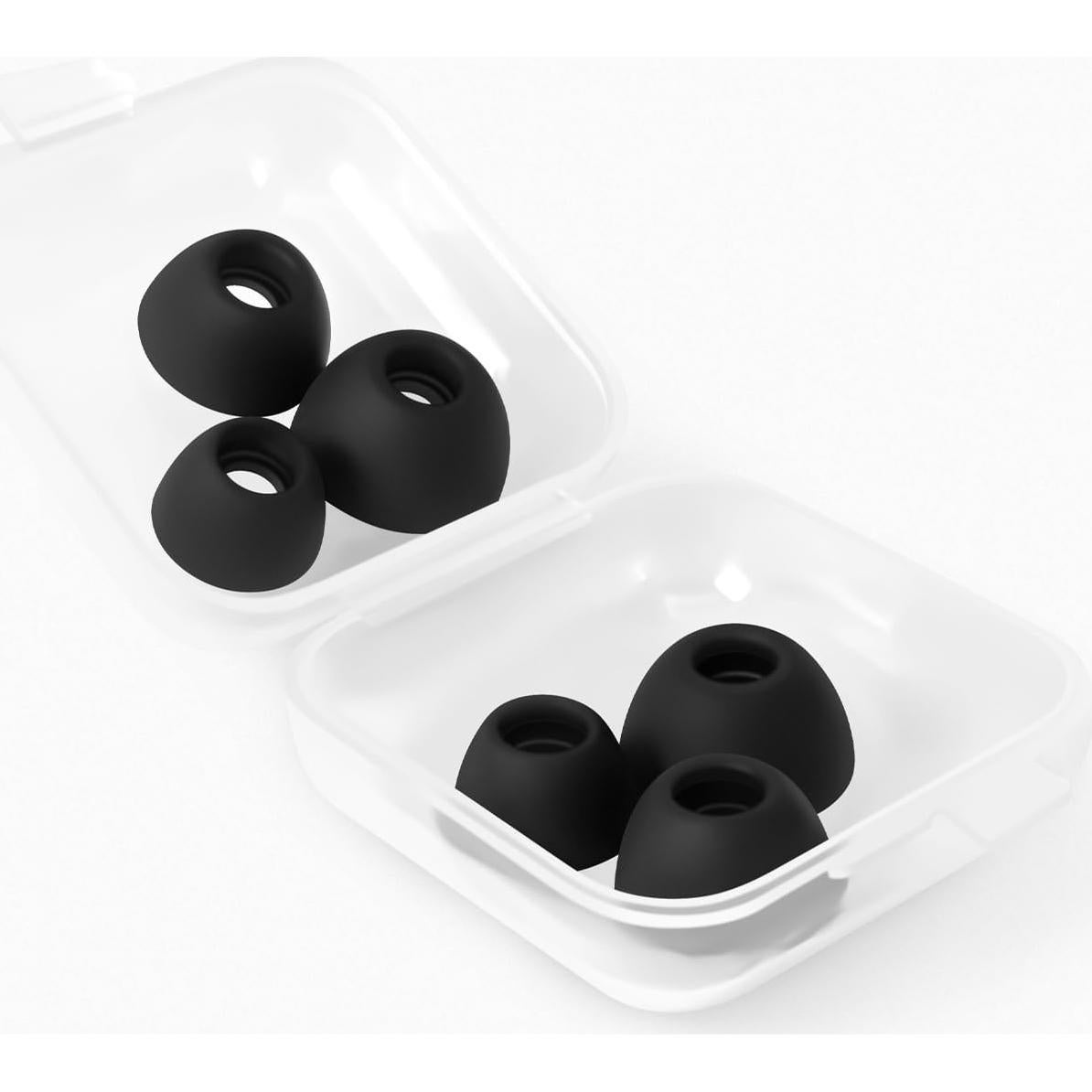 Puntas de Silicona Geiomoo para Auriculares Anker Soundcore Sport X20 (Negro, L/M/S)