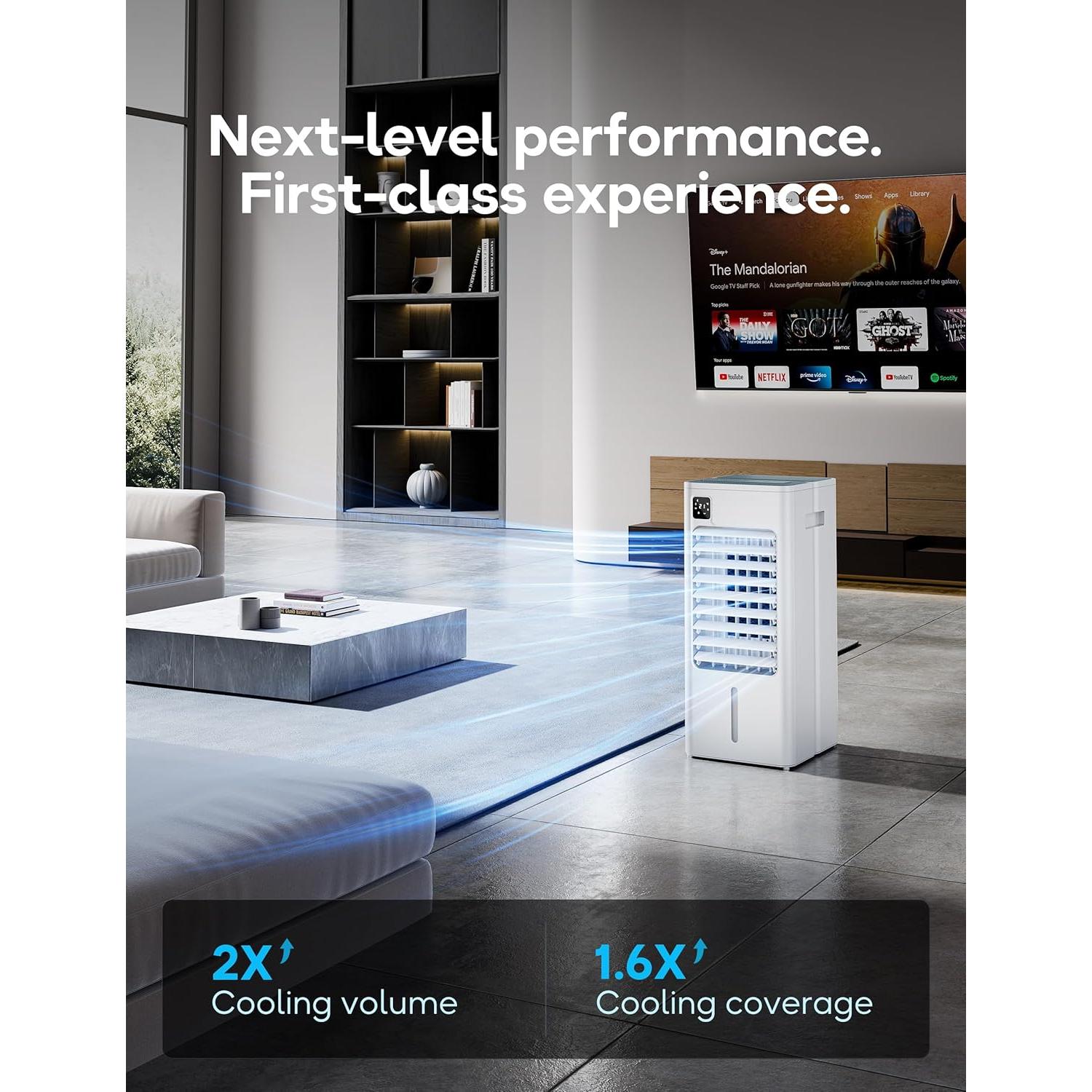 Aire Acondicionado Portátil AEROZY BUMAI 61.7 cm 3-en-1