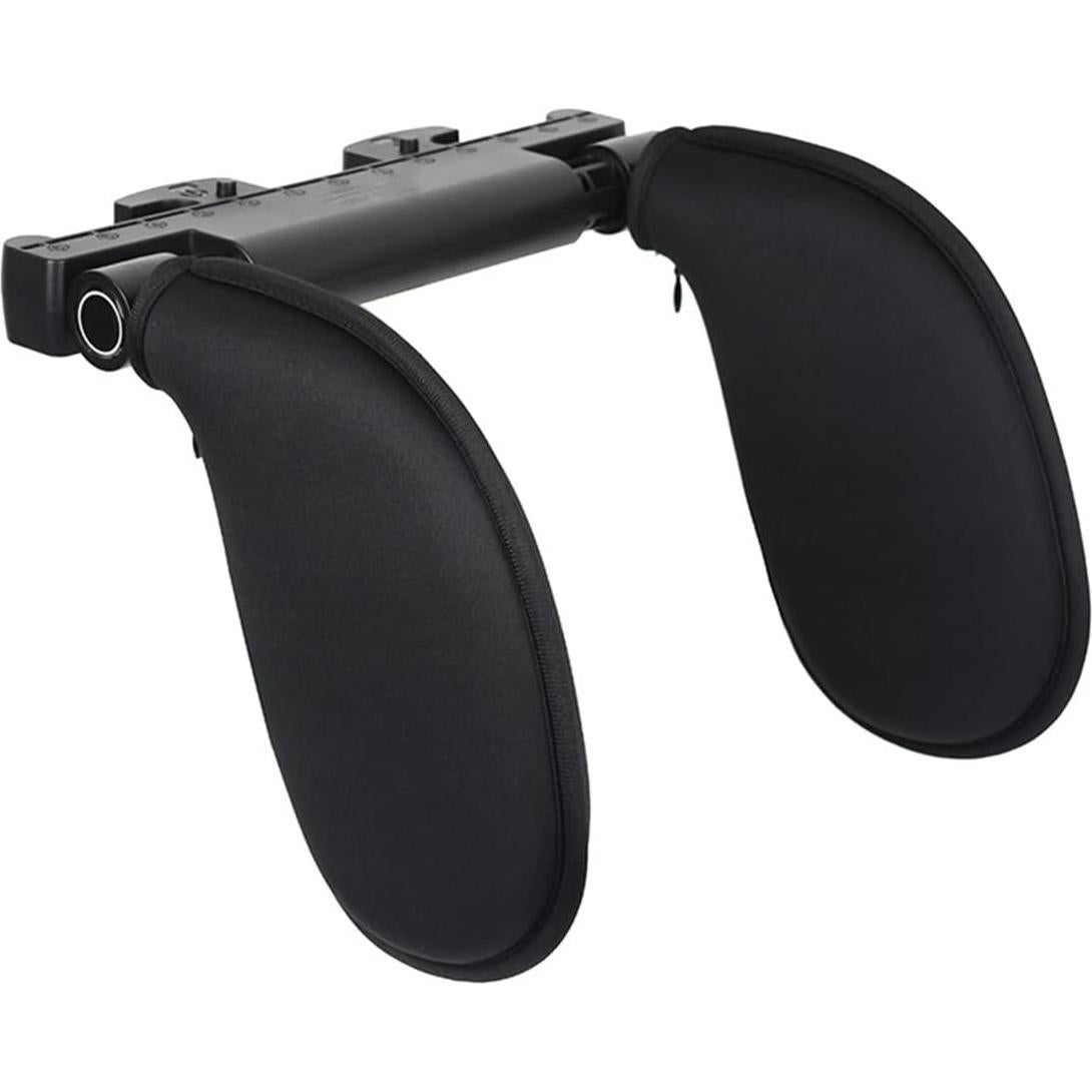 Cojín de Reposacabezas Ajustable PartsTo para Viajes - Negro