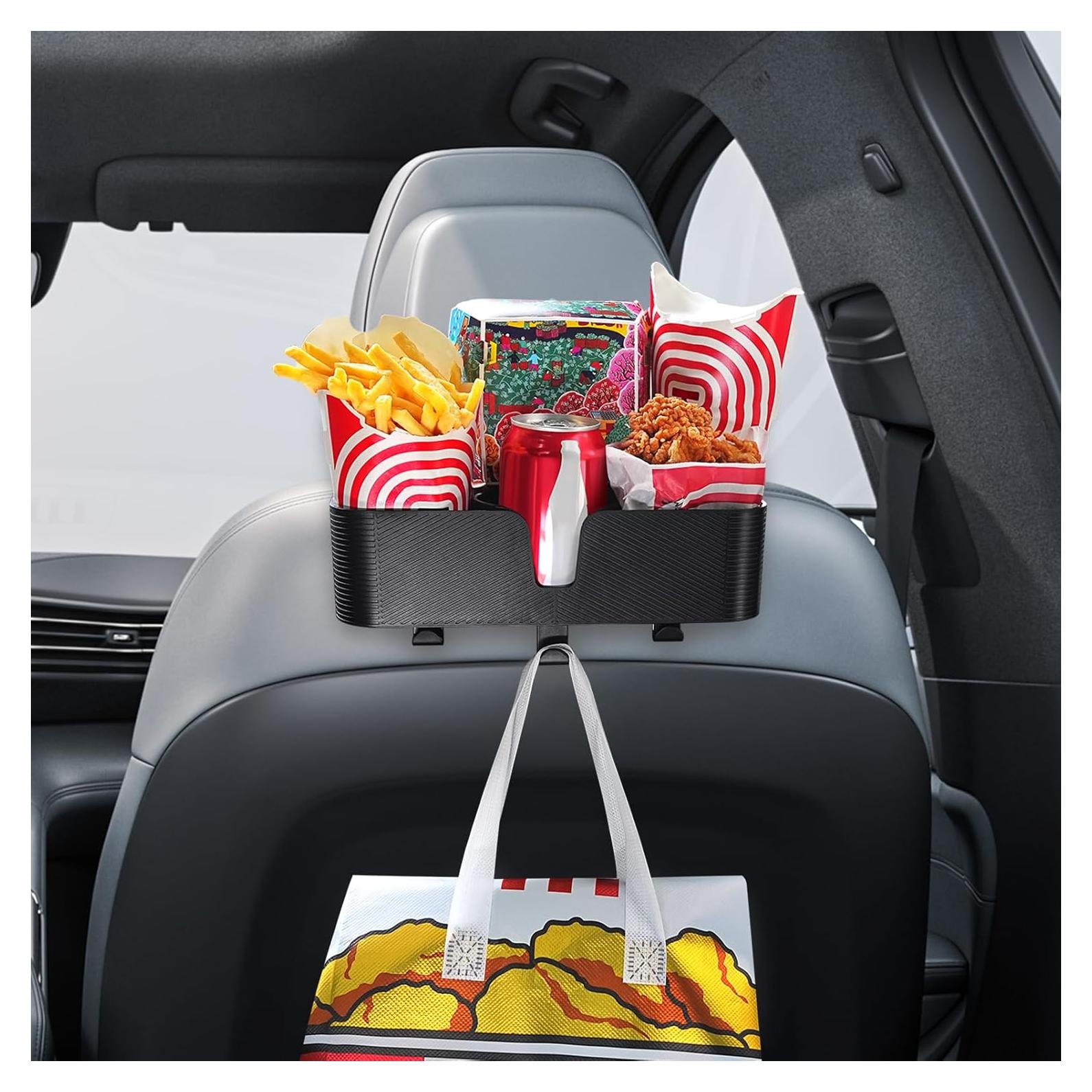 Organizador de Respaldo de Asiento de Coche Benlari Negro 3 en 1