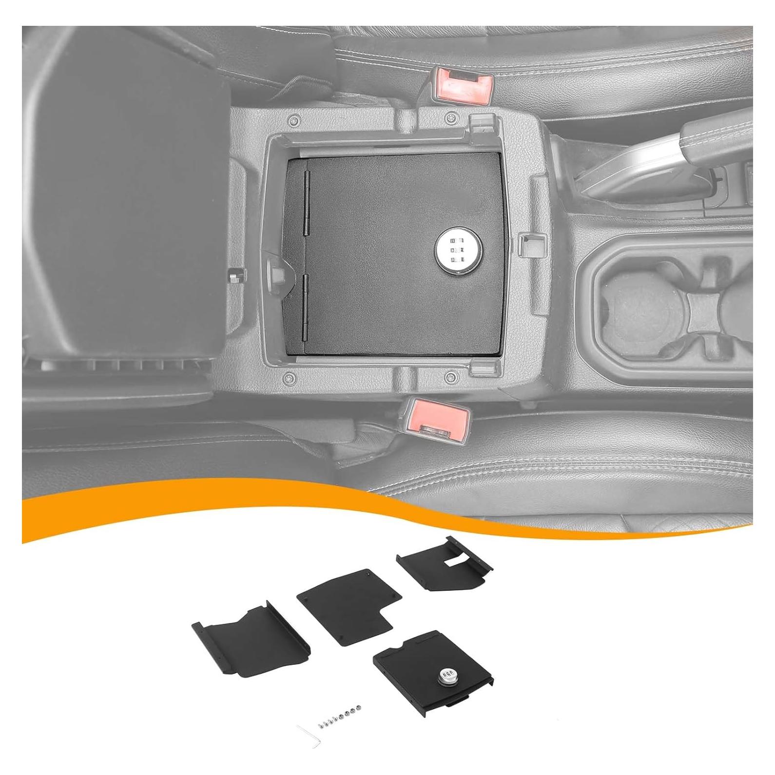 Caja de Almacenamiento Hoolcar con Cerradura para Jeep Wrangler JL 2018-2024