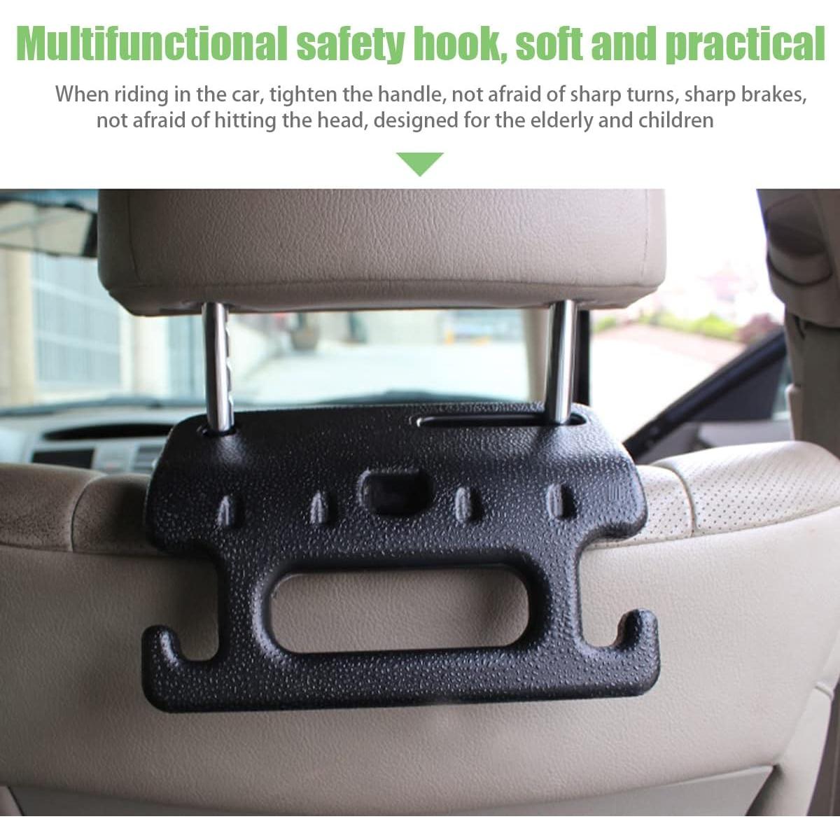 Gancho para Reposacabezas AUCELI - Organizador de Coche, 2 Piezas