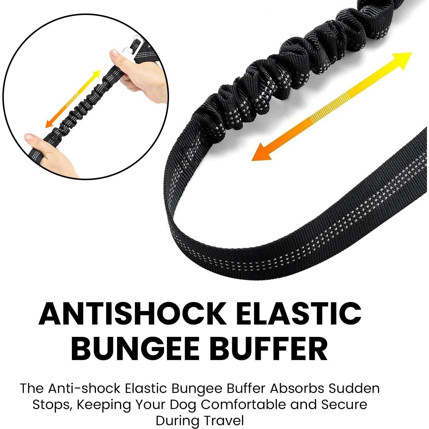 Cinturón de Seguridad para Perros Mejores Suministros Negro