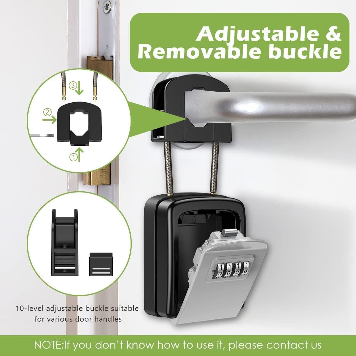 Caja de Seguridad para Llaves KeeKit con Combinación 4 Dígitos