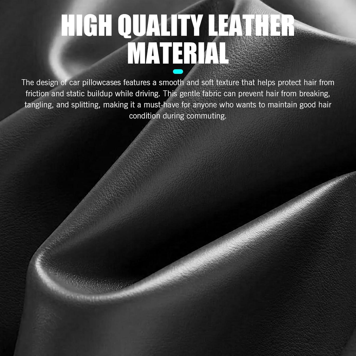 Cubiertas de reposacabezas Shakas 2 PCS, cuero impermeable M