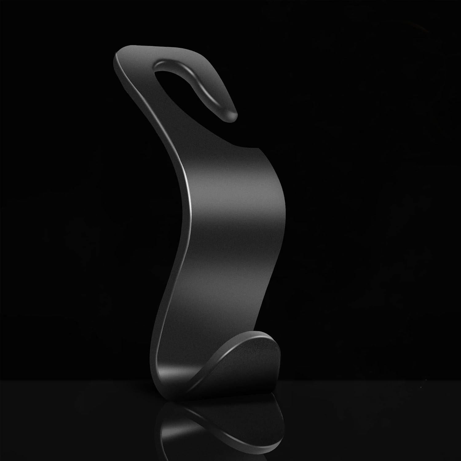 Gancho para reposacabezas de coche DOSAYA - 4 unidades negro