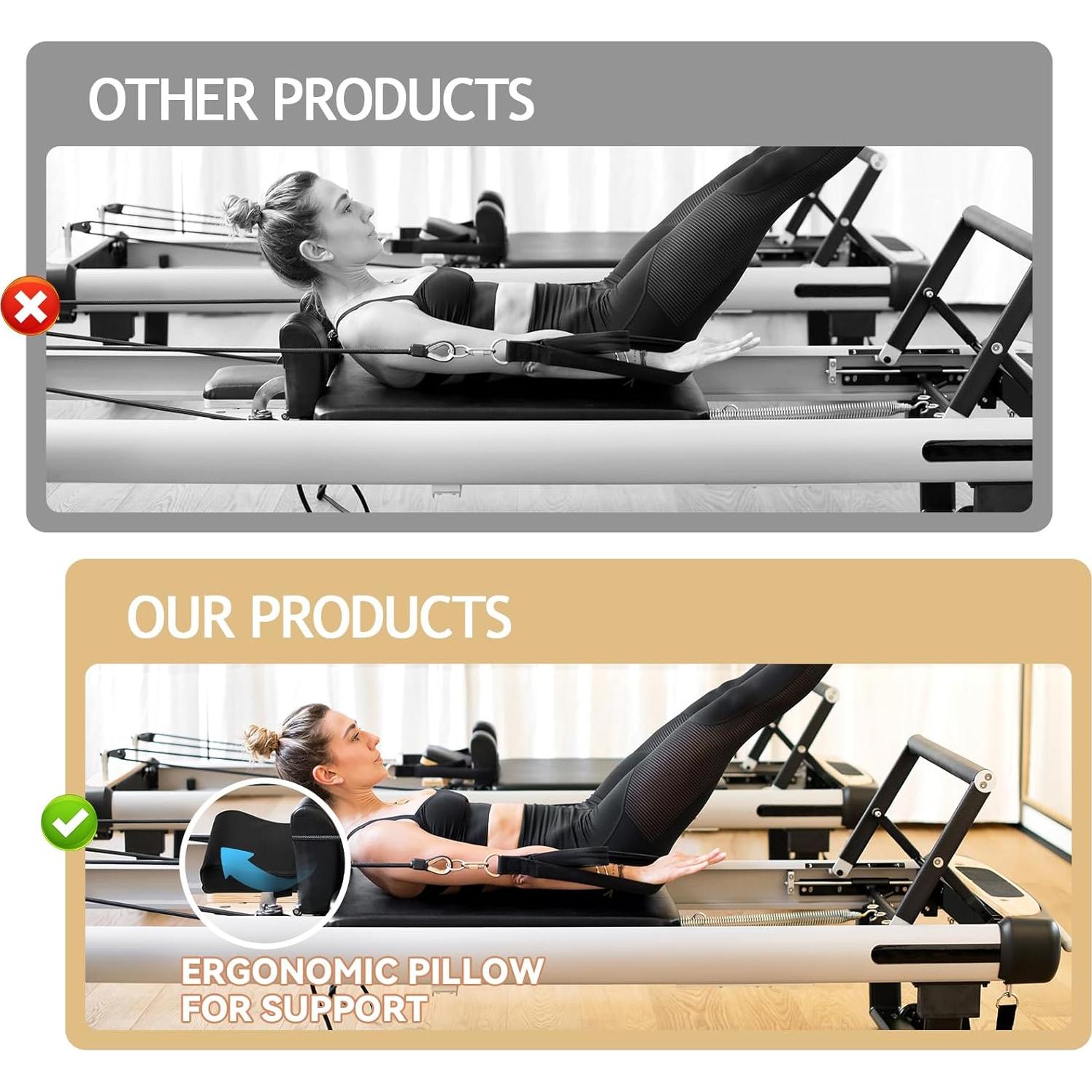 Cojín de Pilates ChengFu para Cabeza y Cuello - 15x24cm