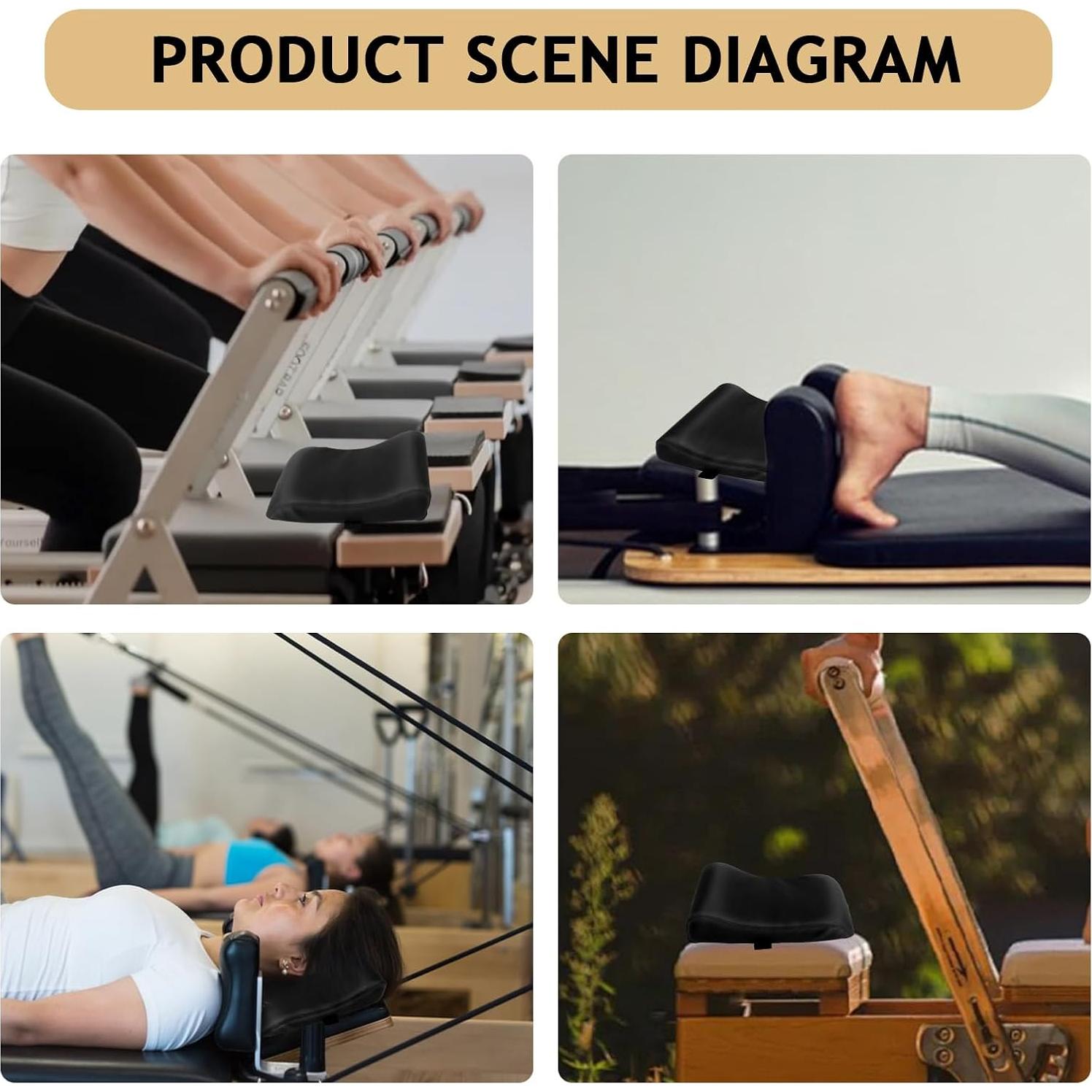 Cojín de Pilates ChengFu para Cabeza y Cuello - 15x24cm